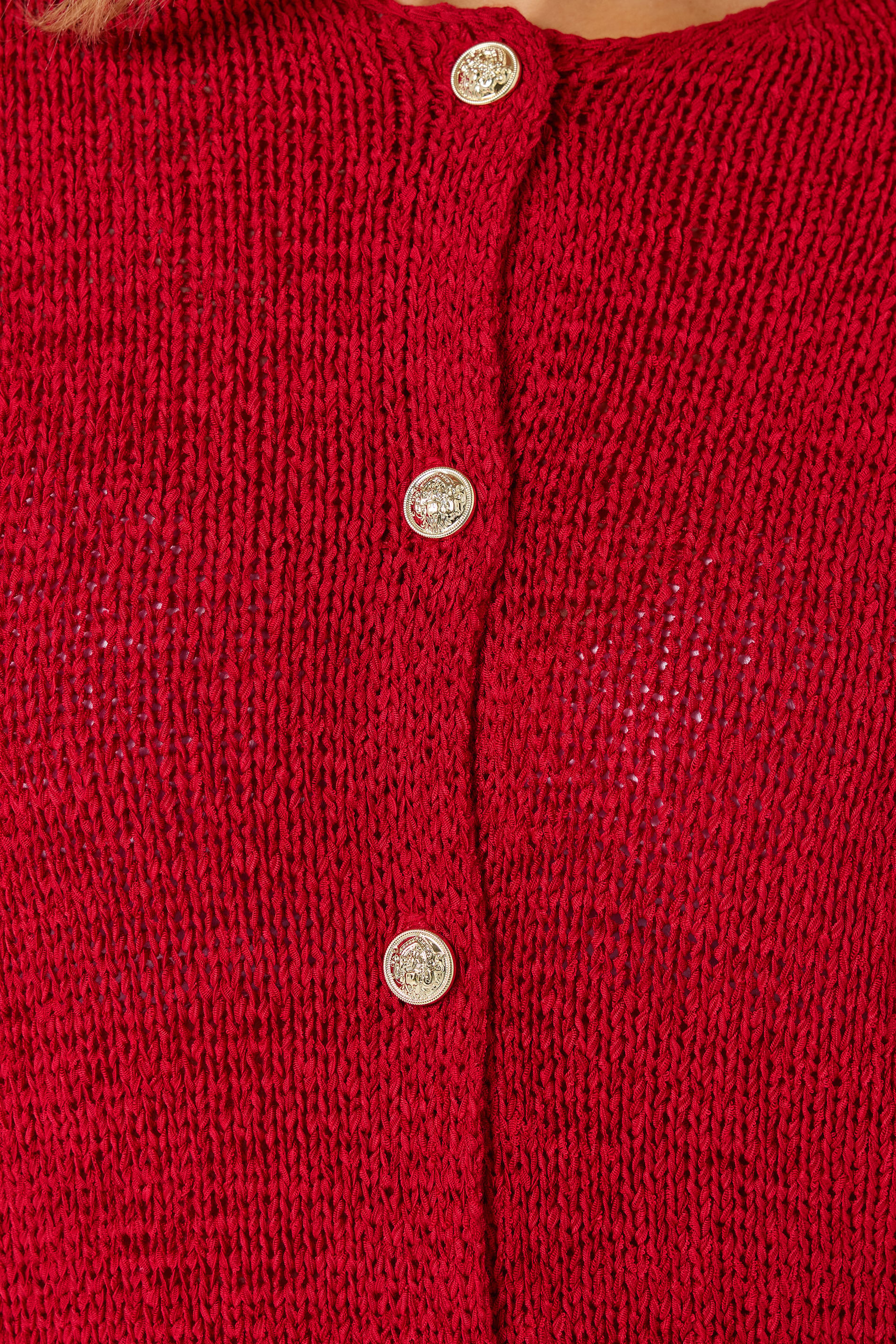 LTS Tall Women's Bright Red Knitted Cardigan | Long Tall Sally 4