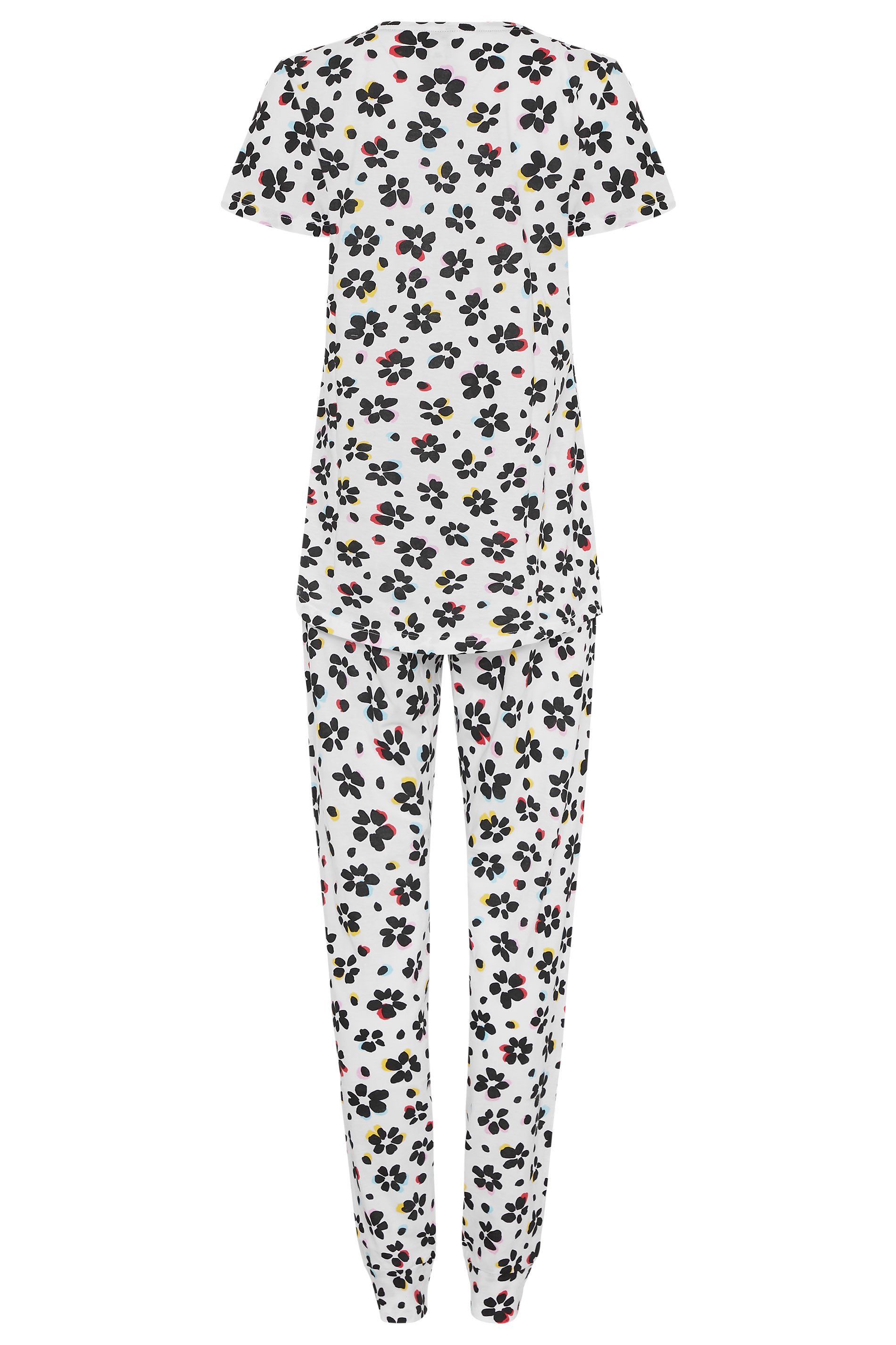 LTS White Floral Pyjama Set | Long Tall Sally