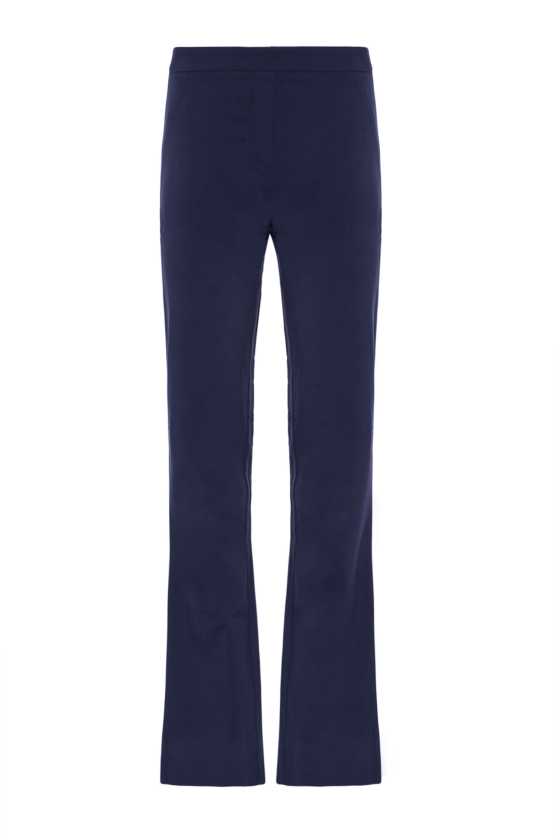Navy Allegro Bootcut Trousers | Long Tall Sally