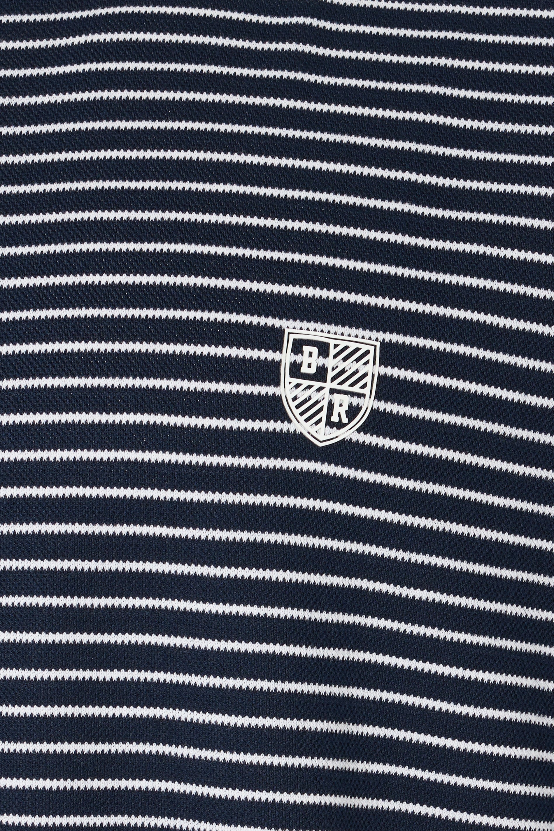 BadRhino Big & Tall Navy Blue Stripe Pique T-Shirt | BadRhino 9