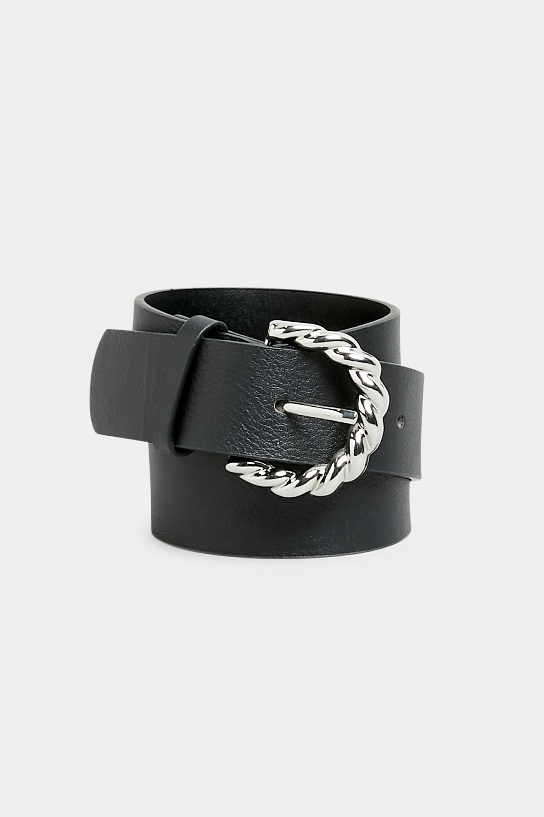 Black Textured Rope Buckle Belt_A.jpg