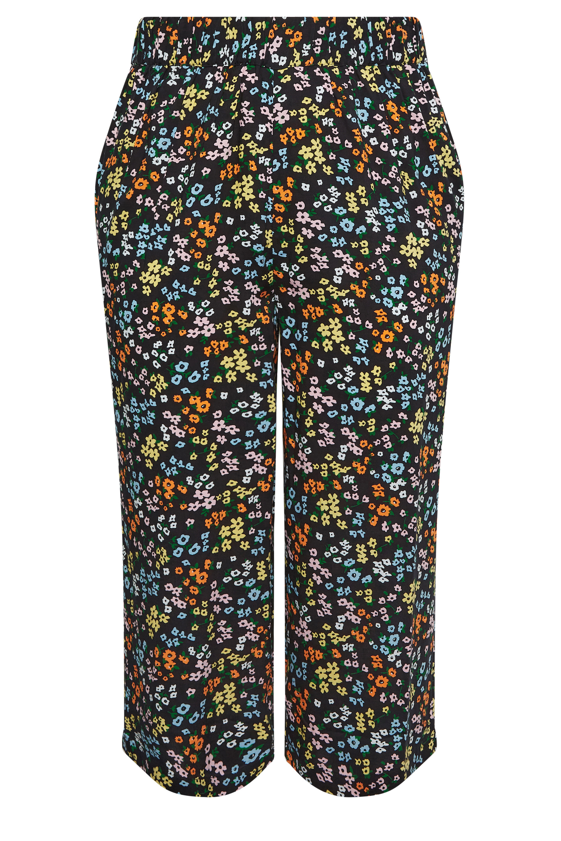 Mia Slim Floral Cropped Trousers | M&S Collection | M&S