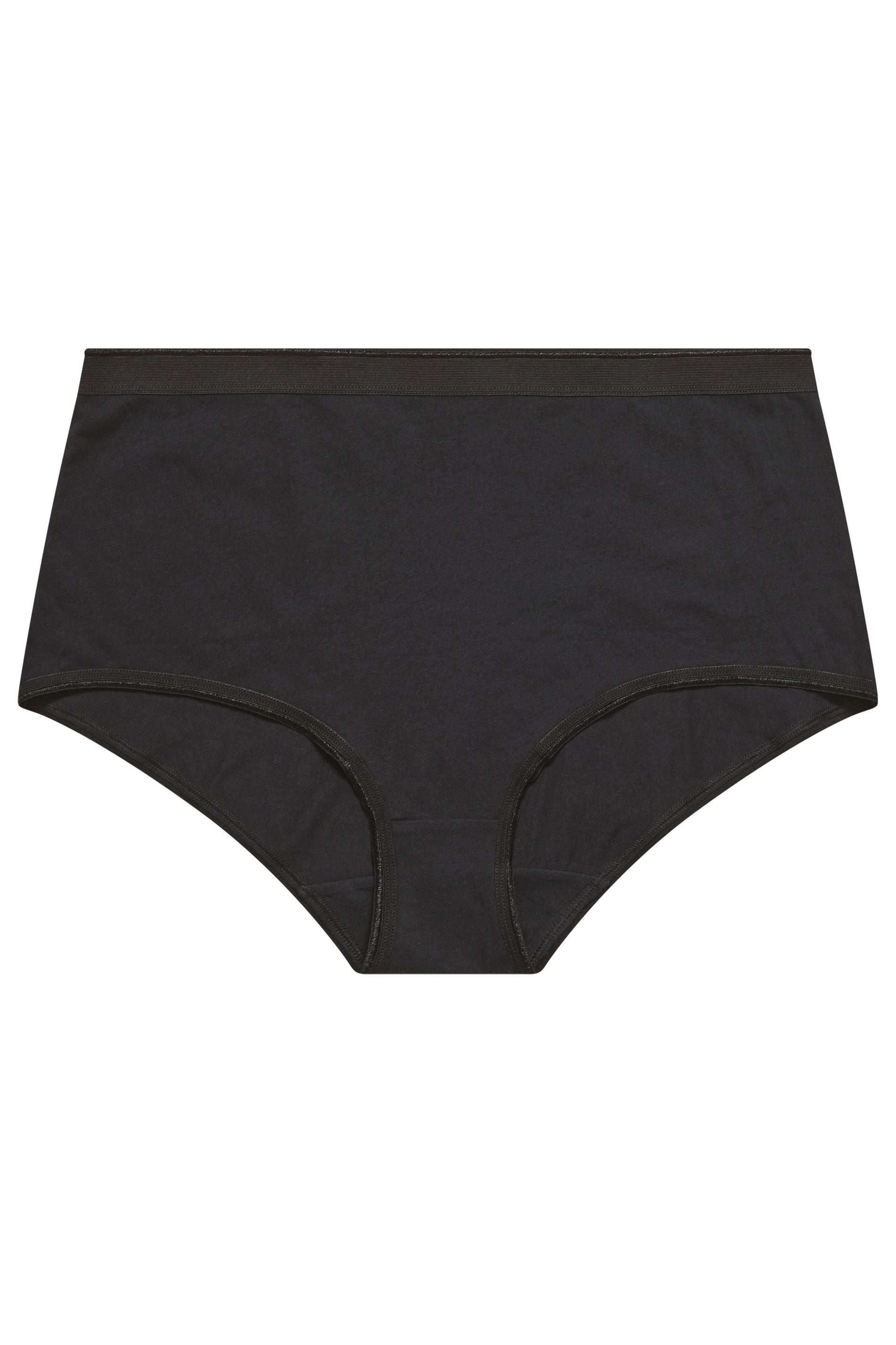 YOURSET 5 PACK Plus Size Pink Heart Print Full Briefs | Yours Clothing 8
