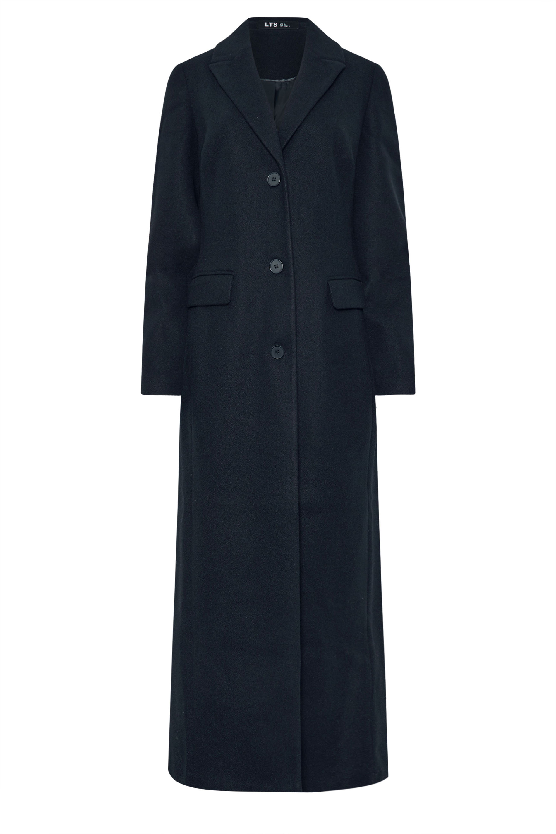 LTS Tall Navy Blue Maxi City Coat | Long Tall Sally 6