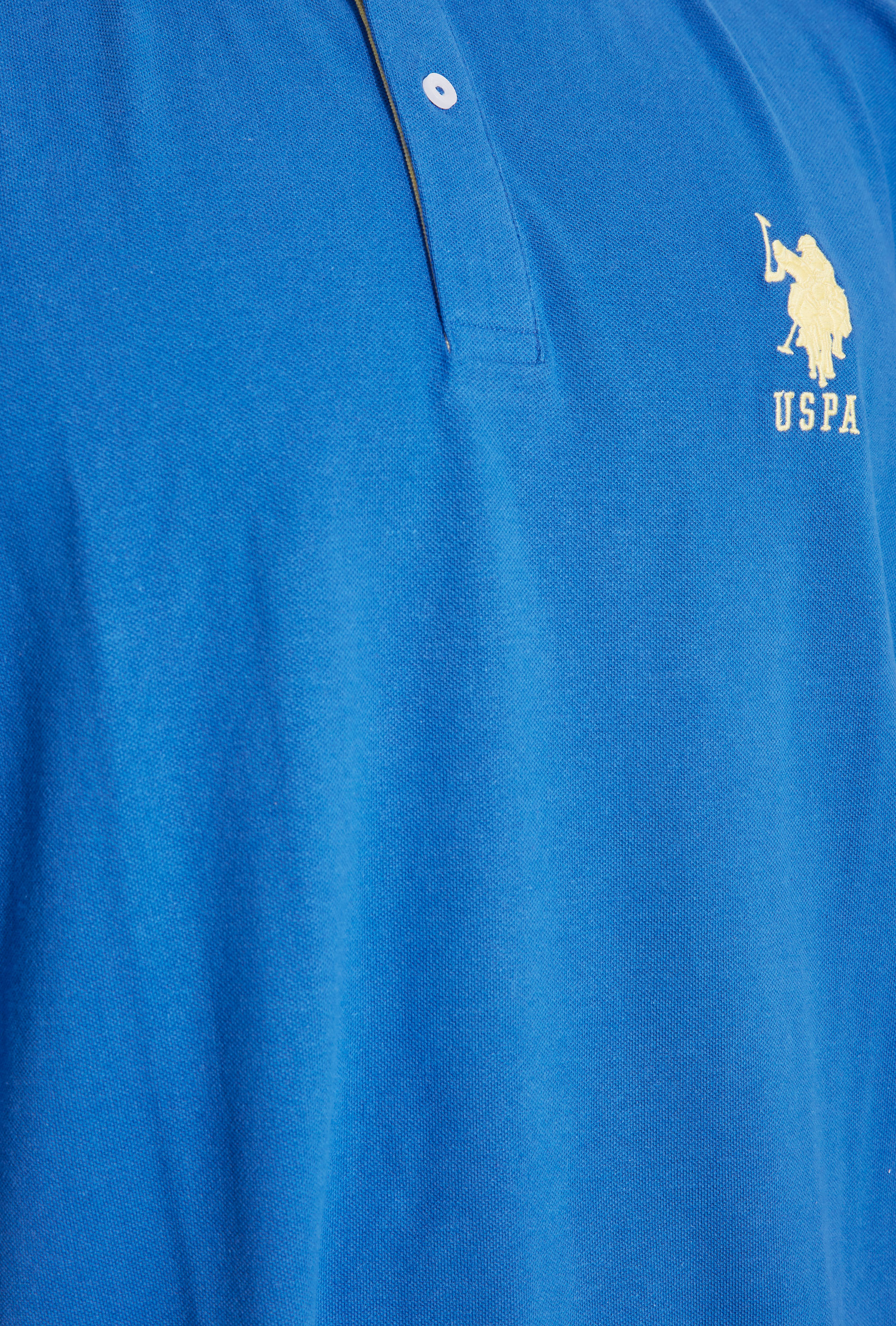 U.S. POLO ASSN. Blue Player 3 Polo Shirt | BadRhino