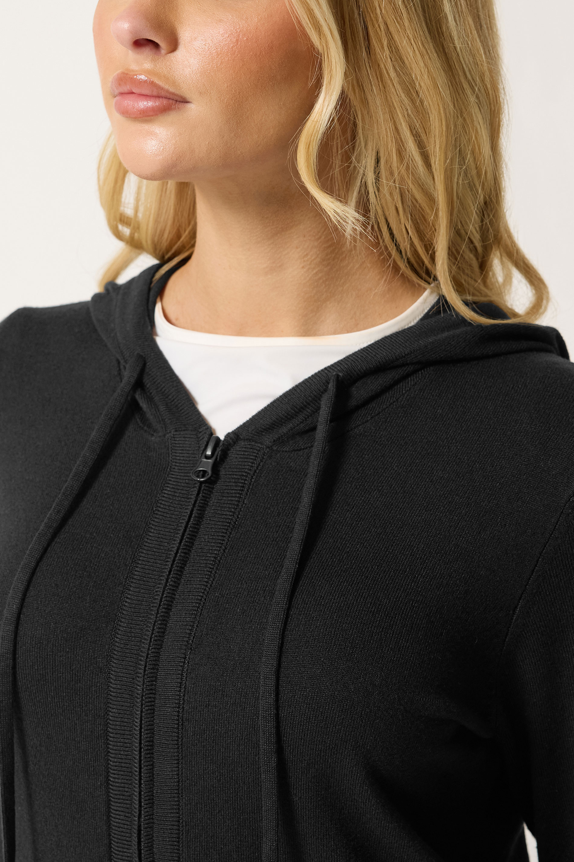 M&Co Black Knitted Hoodie | M&Co 4