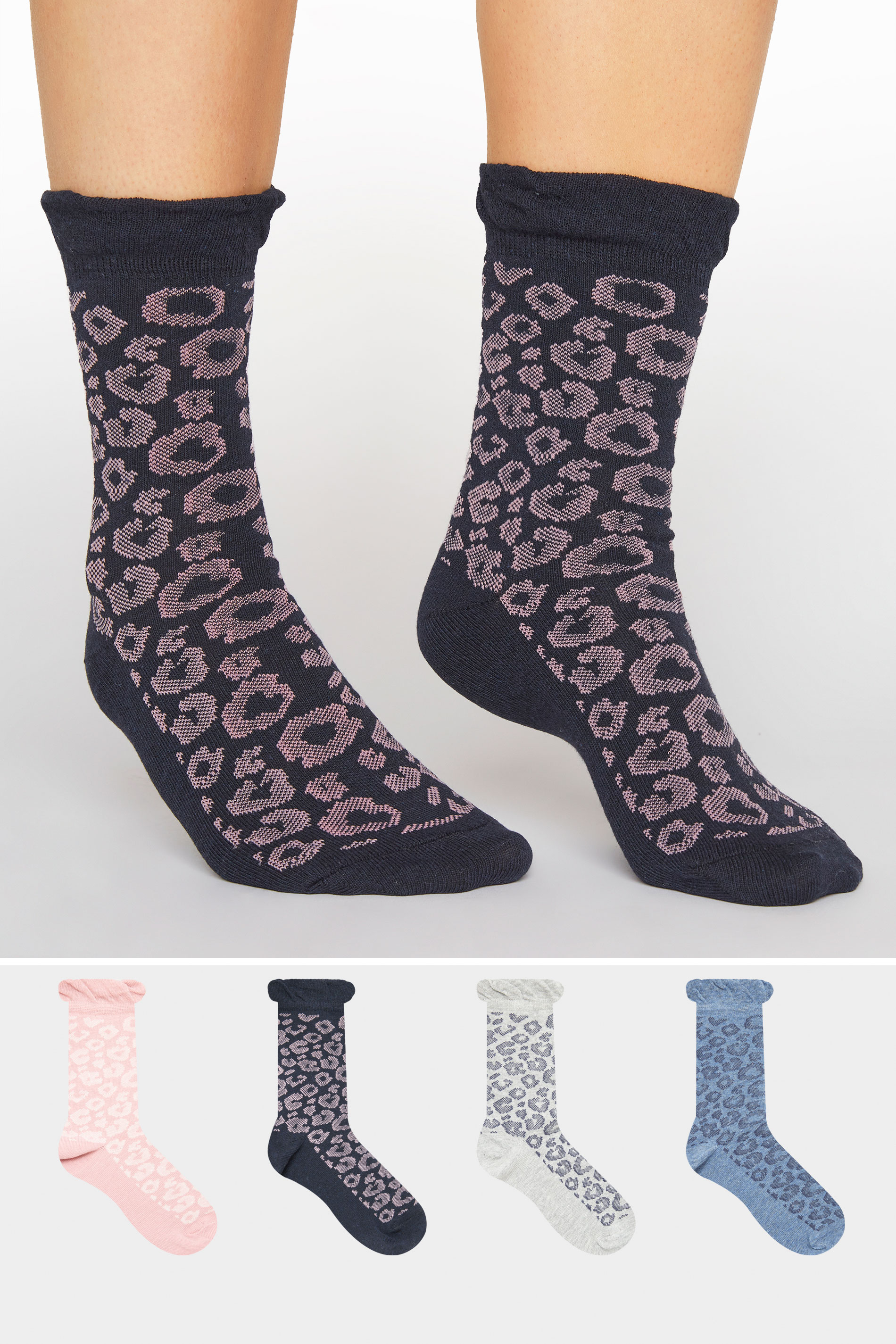 4 PACK Multi Dotty Animal Ankle Socks_split.jpg