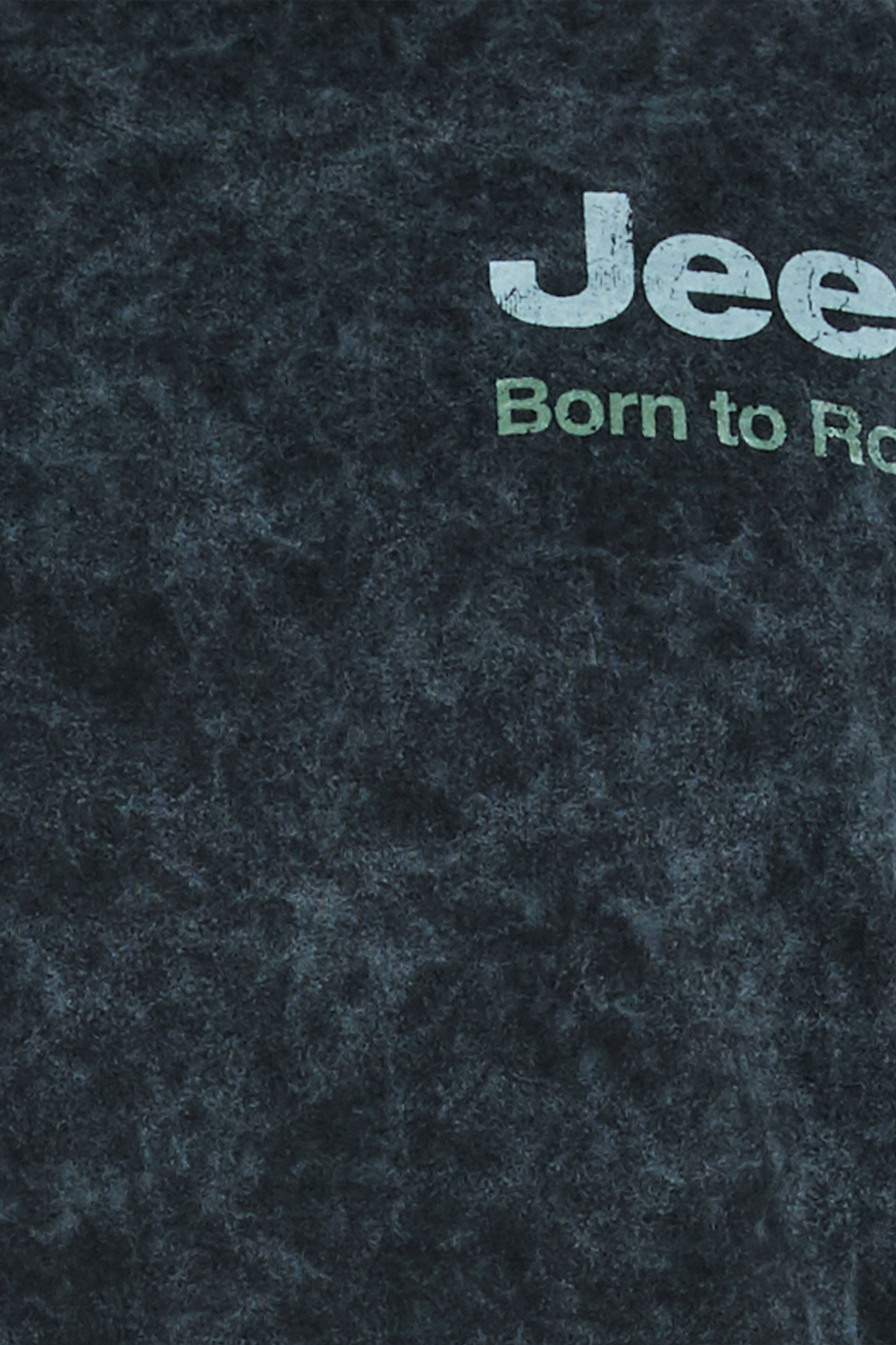 BadRhino Big & Tall Black Acid Wash 'Jeep' Graphic Vest | BadRhino 3