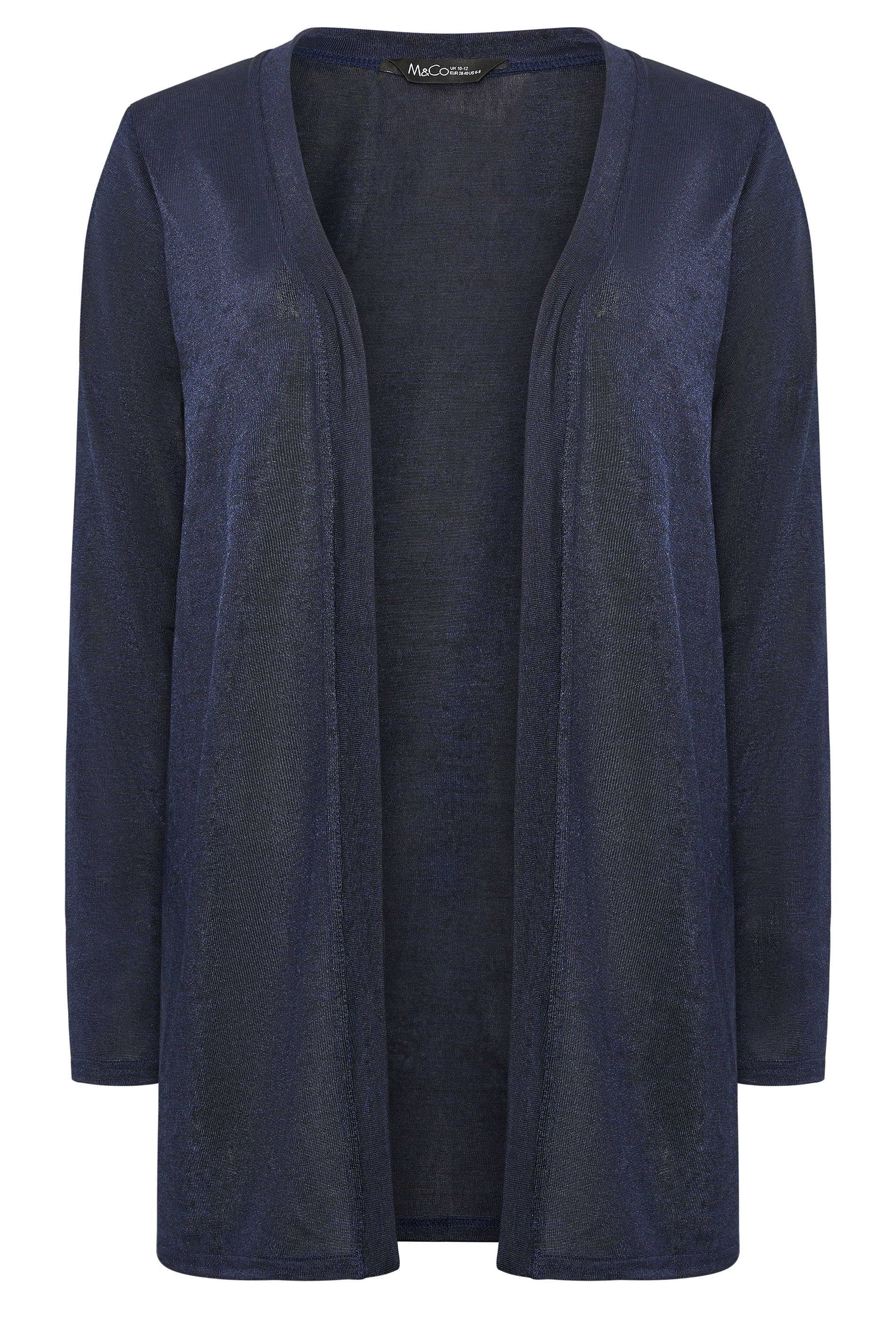 M&Co Navy Blue Open Front Cardigan | M&Co 5
