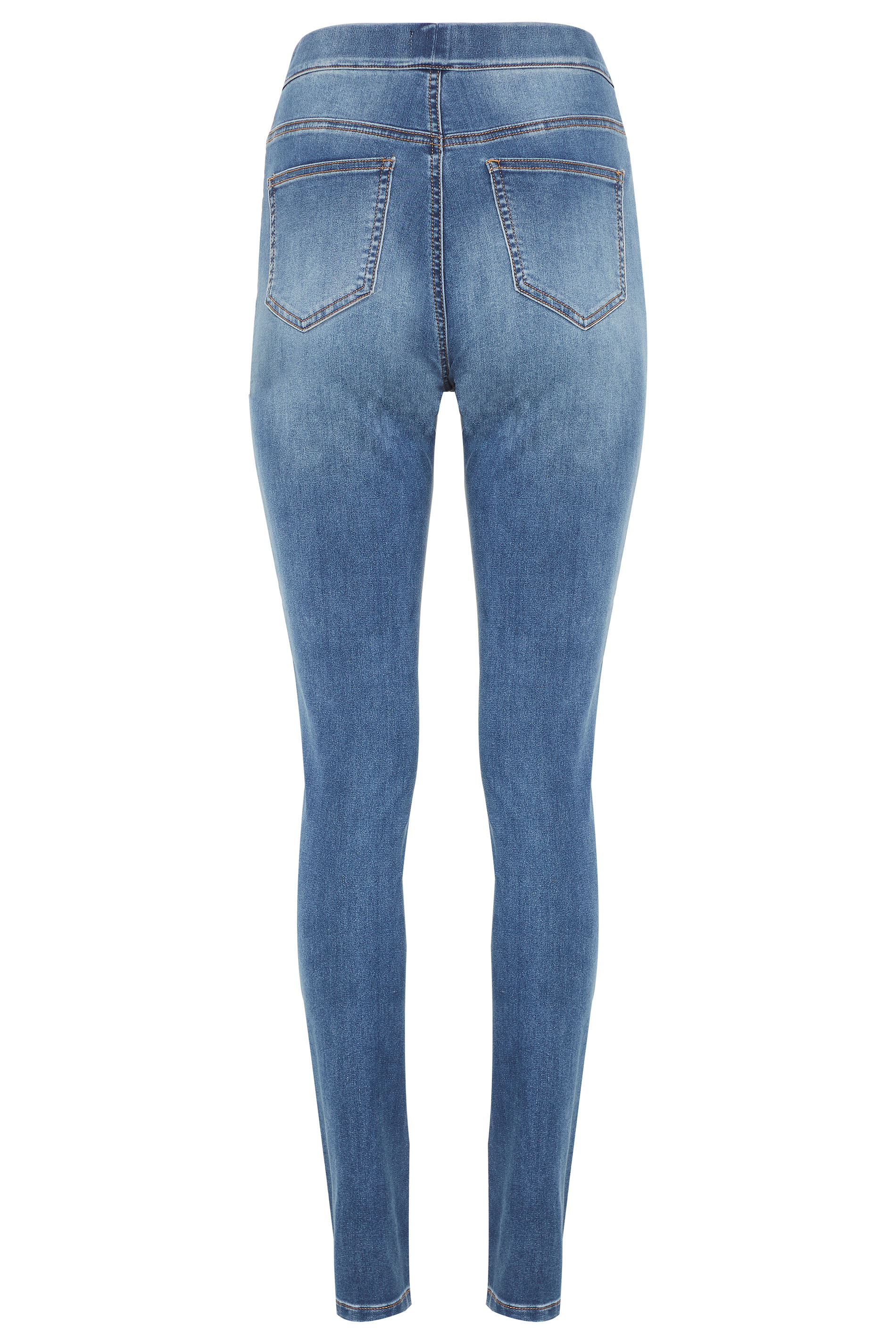 LTS MADE FOR GOOD Washed Blue Denim Jeggings | Long Tall Sally
