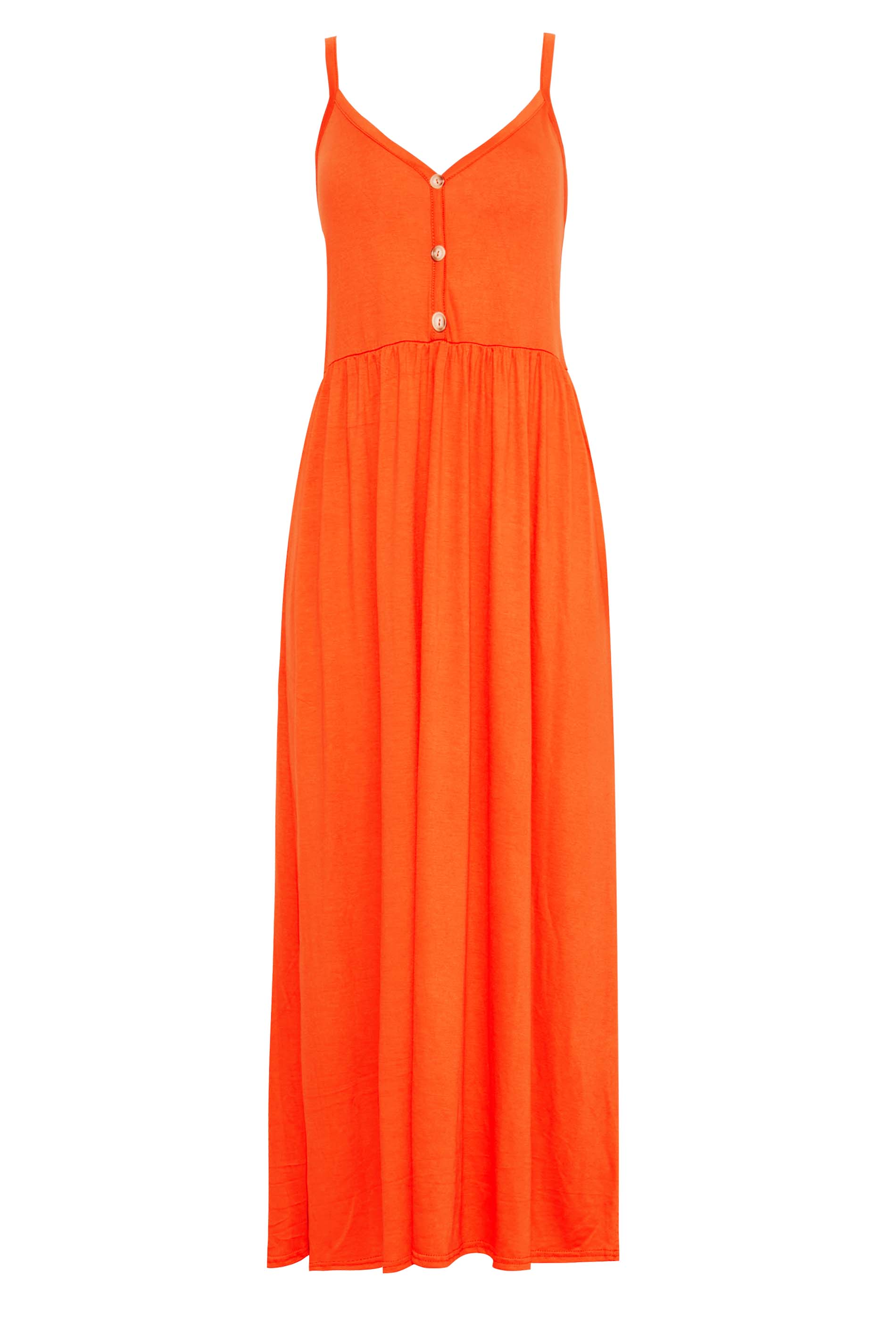 LTS Tall Women's Orange Strappy Sundress | Long Tall Sally