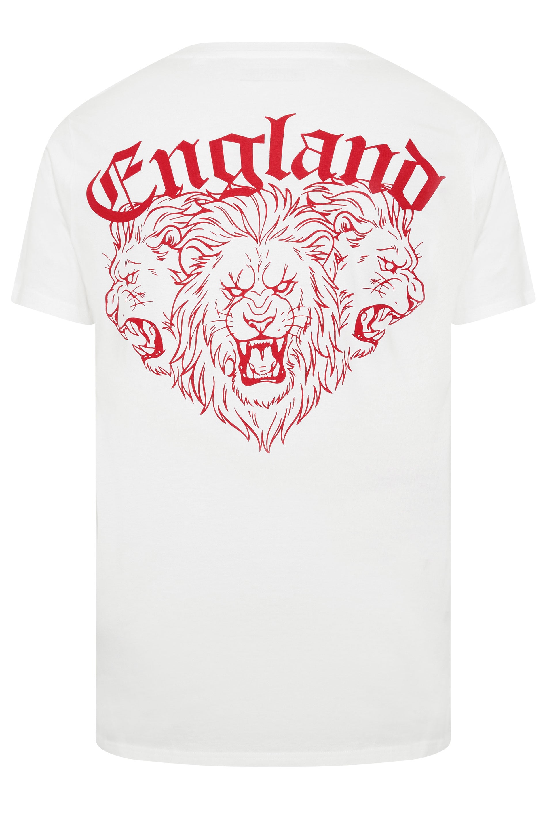 BadRhino Big & Tall White England T-Shirt | BadRhino 7