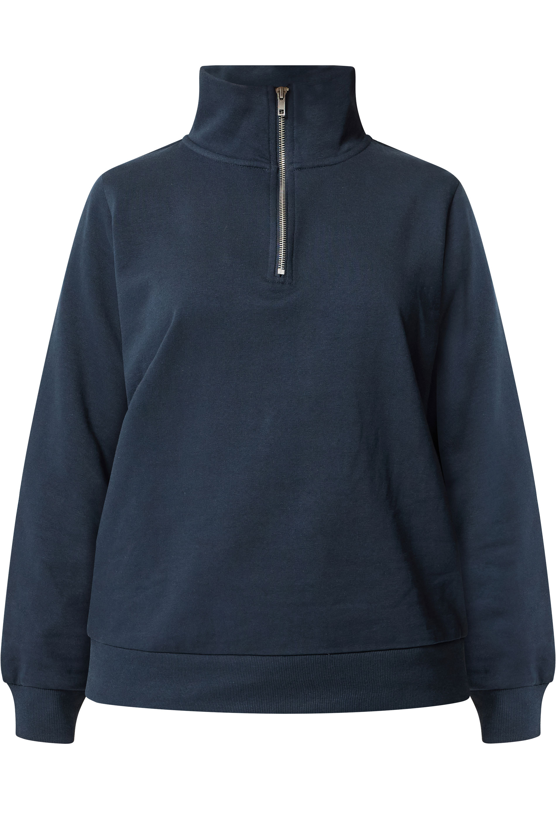 M&Co Navy Blue Half Zip Sweatshirt | M&Co 7