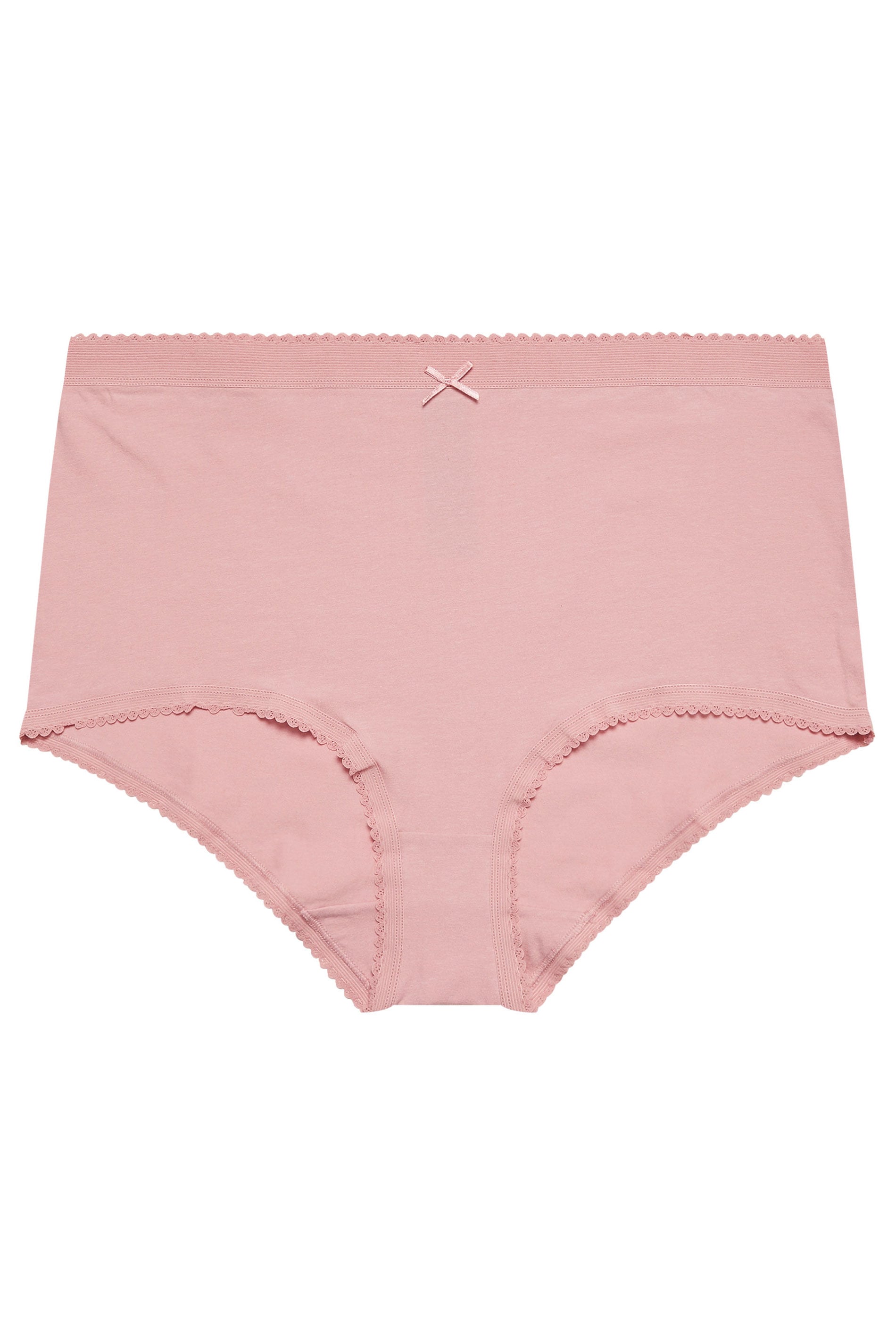 YOURSET 5 PACK Plus Size Pink Inky Floral Full Briefs | Yours Clothing 7