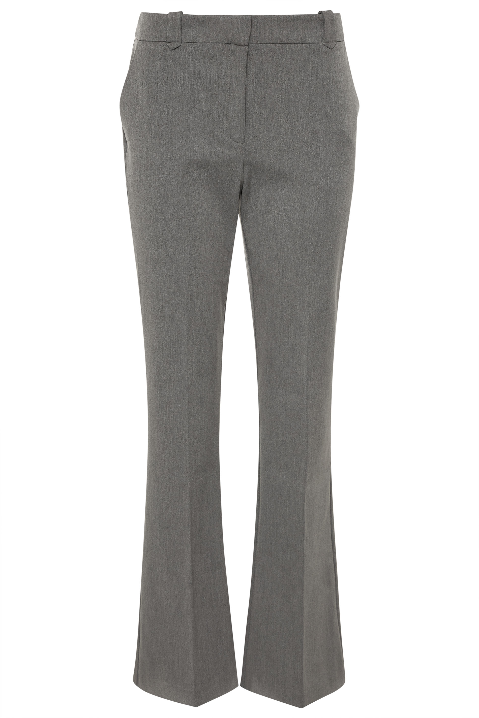 Grey Premium Bootcut Trousers 1