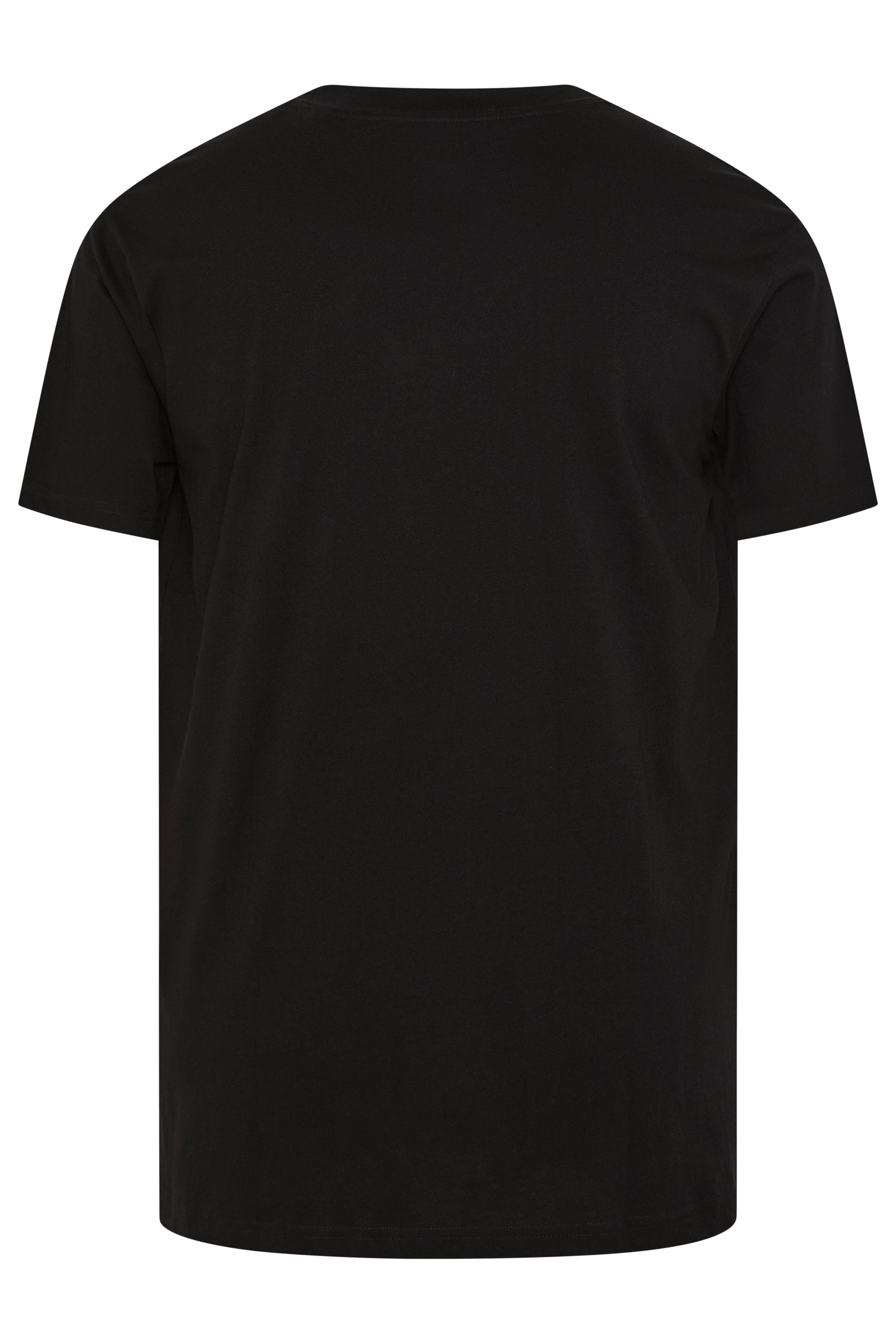 BadRhino Big & Tall Black Extra Long Iron Maiden Graphic T-Shirt | BadRhino 6