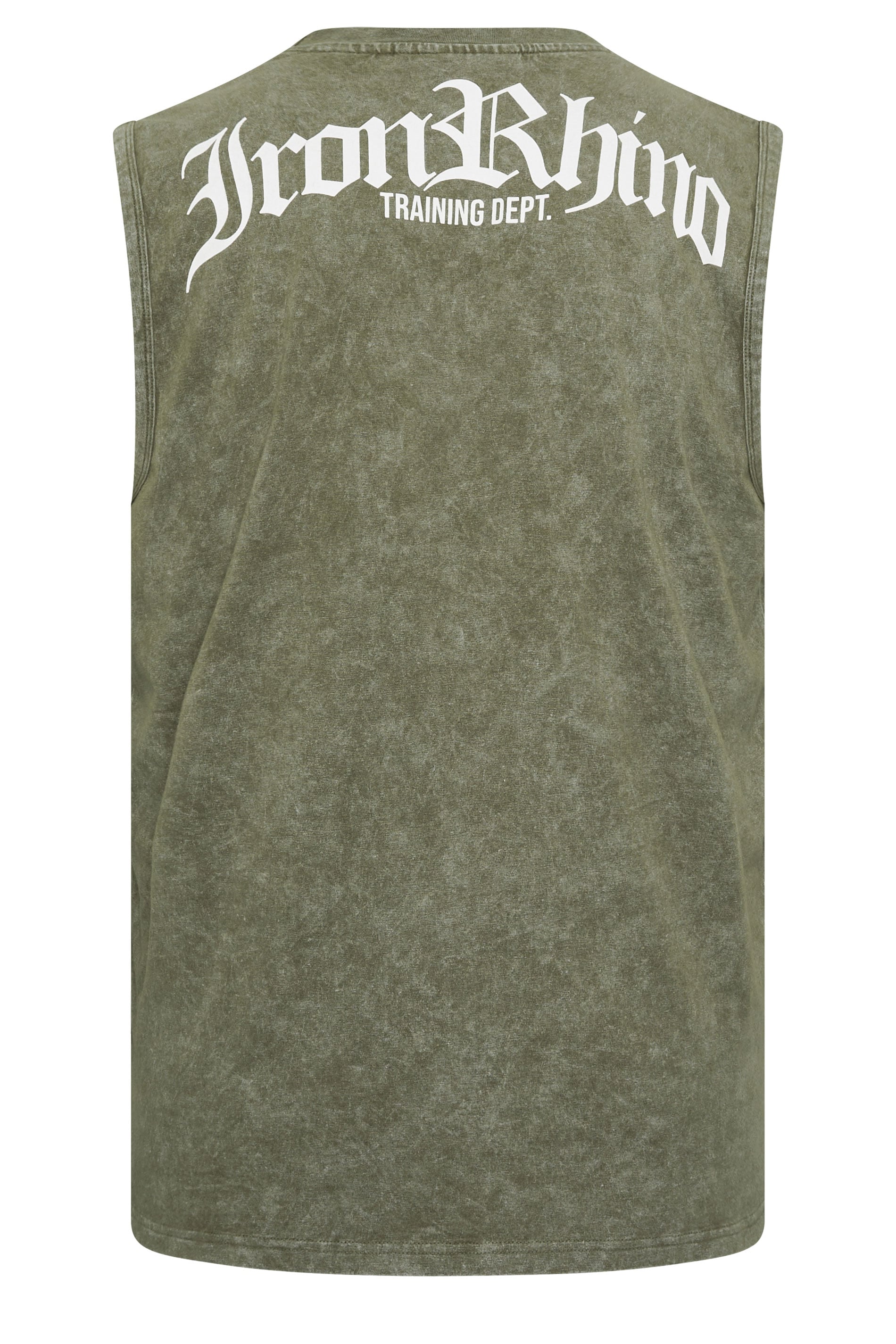 IronRhino Big & Tall Olive Green Old English Vest | BadRhino 7