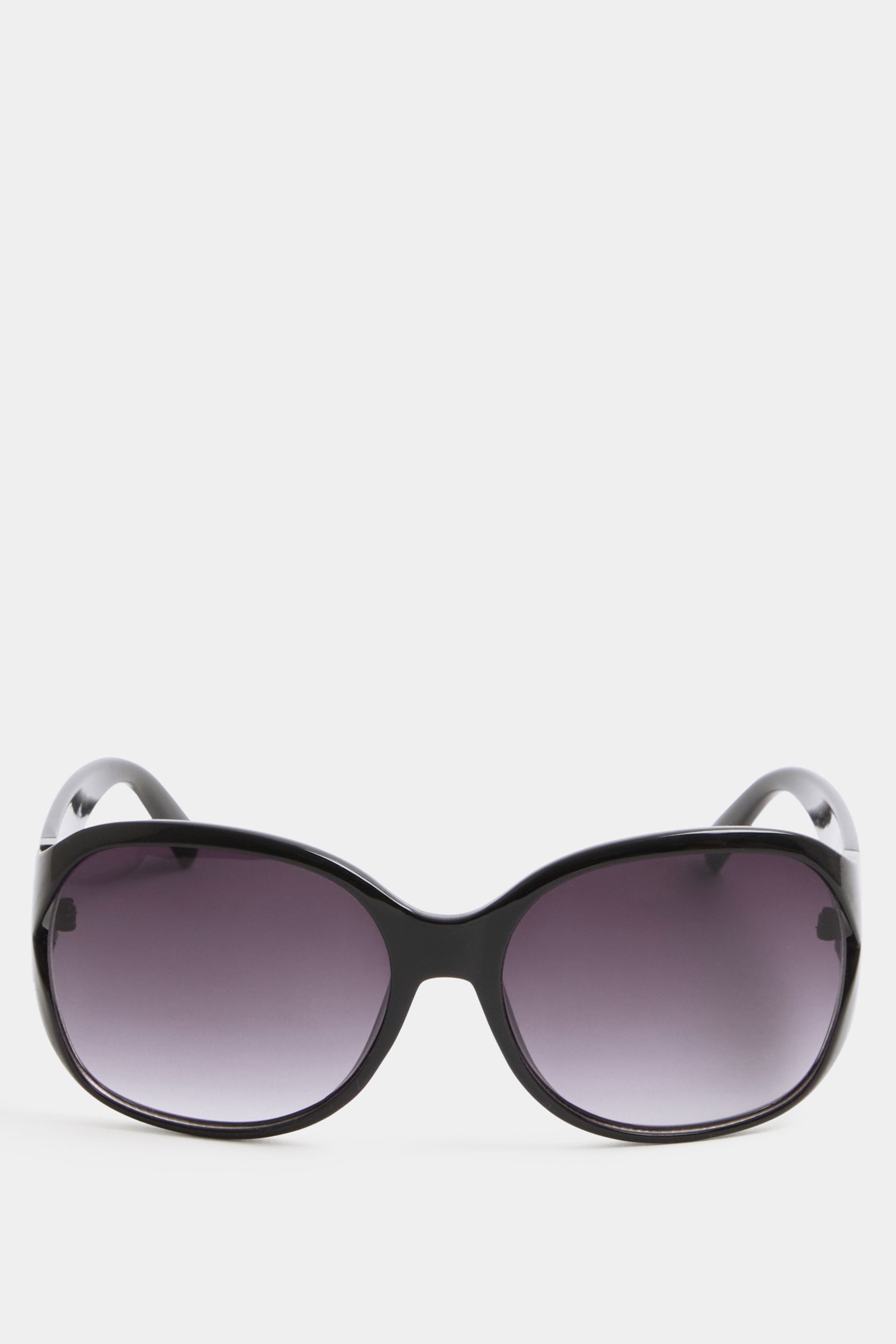 Black Arm Detail Sunglasses | Yours Clothing 2