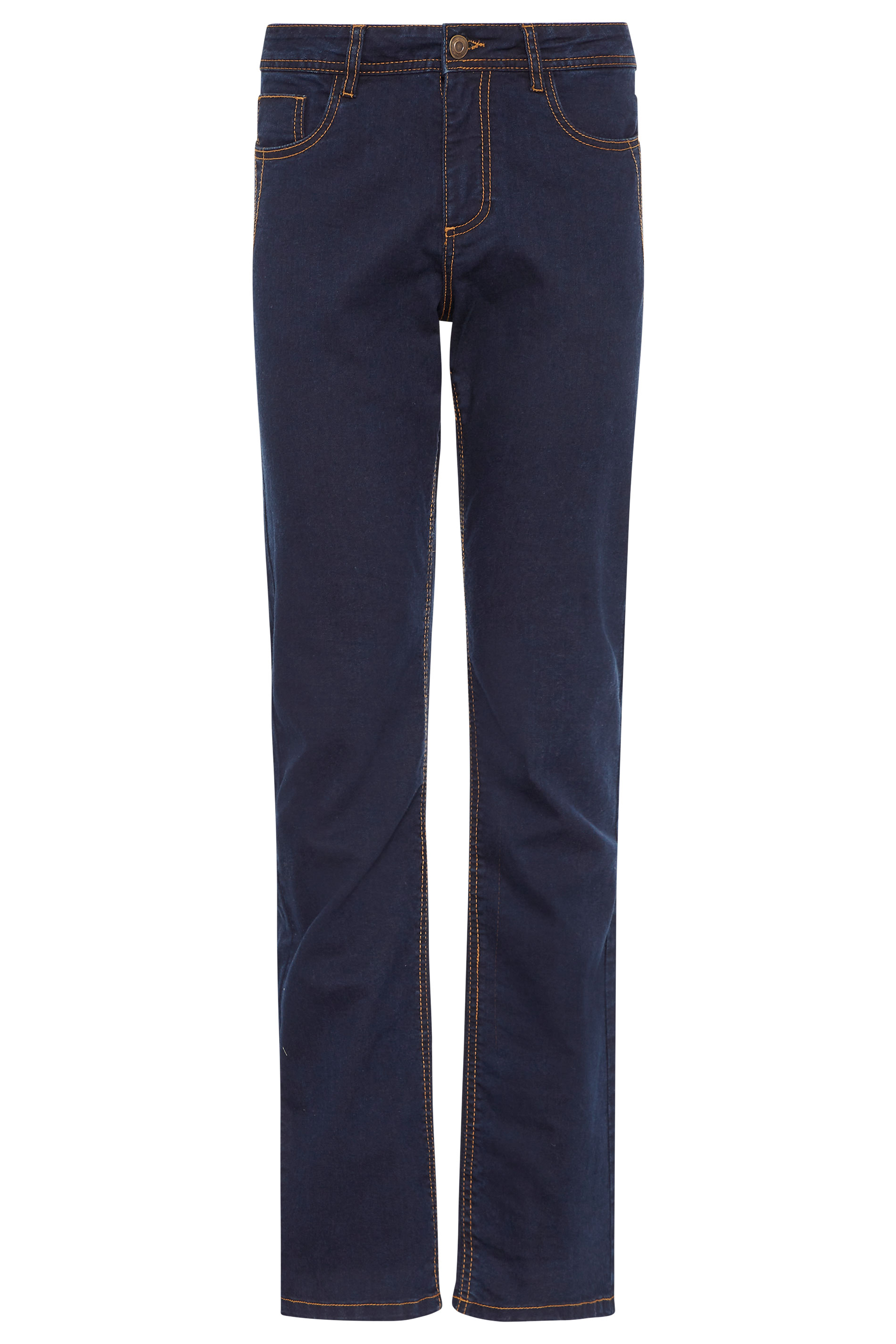LTS Indigo Blue IVY Straight Leg Jeans | Long Tall Sally 3