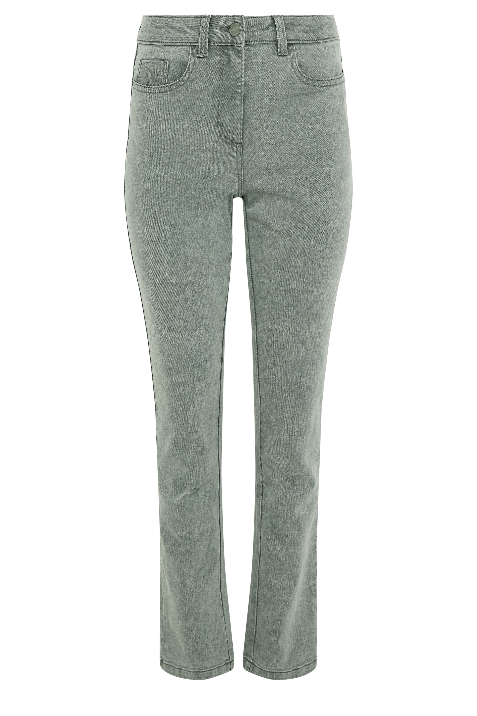 M&Co Grey Wash Straight Leg Jeans | M&Co 5