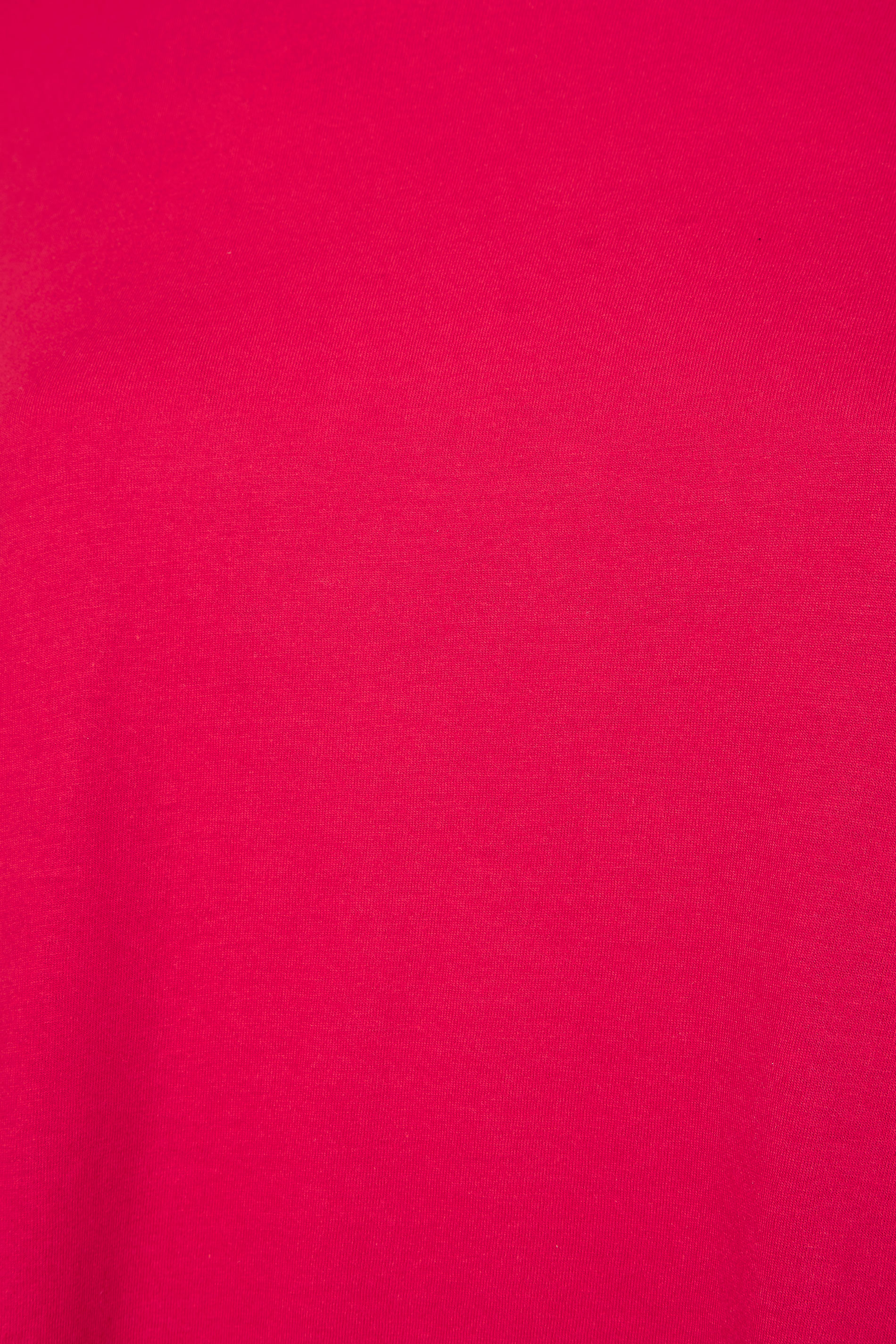 Grande taille  Tops Grande taille  T-Shirts | T-Shirt Rose Foncé Manches Longues en Jersey - XI82234