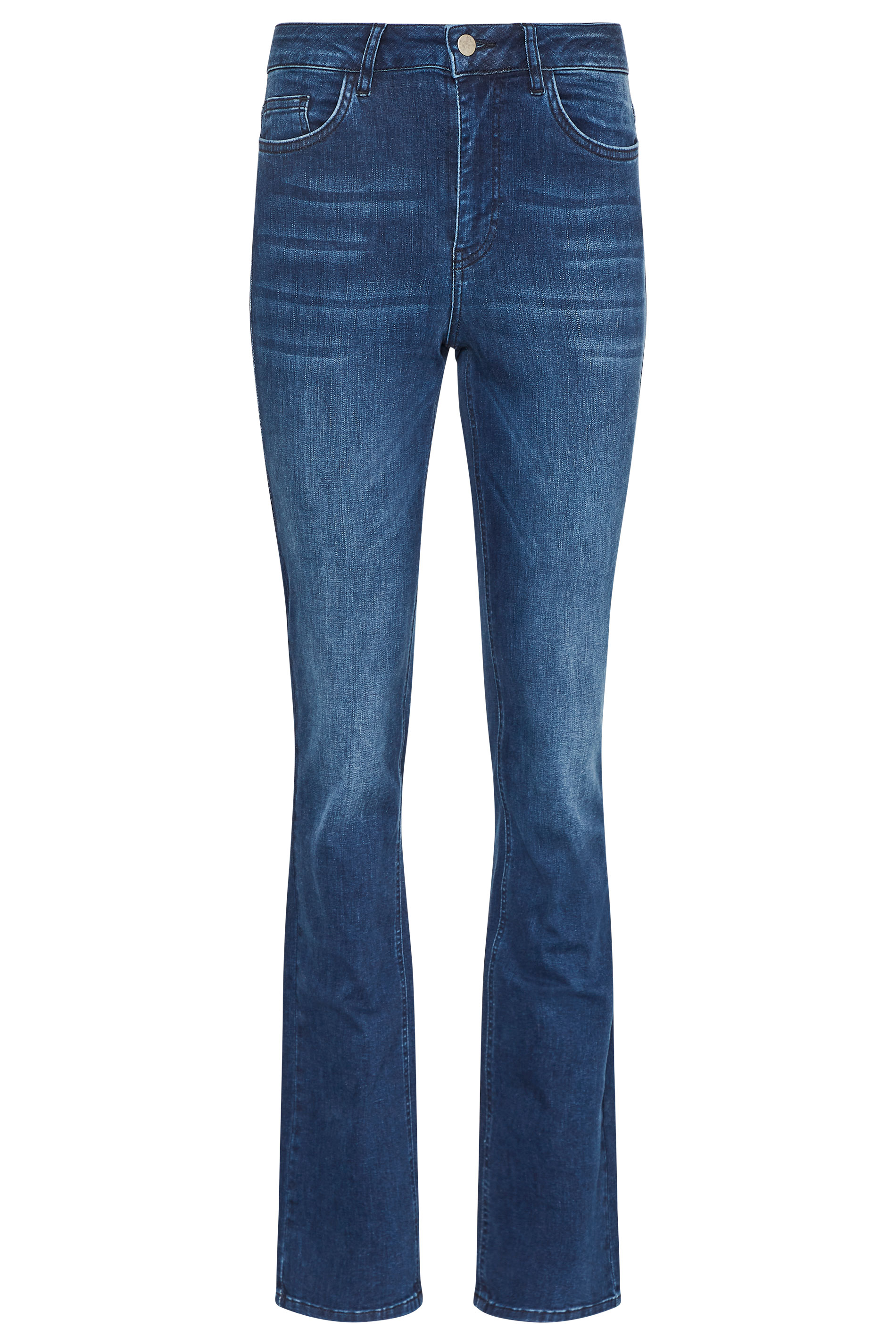 Indigo Blue Ultra Stretch Bootcut Jeans | Long Tall Sally