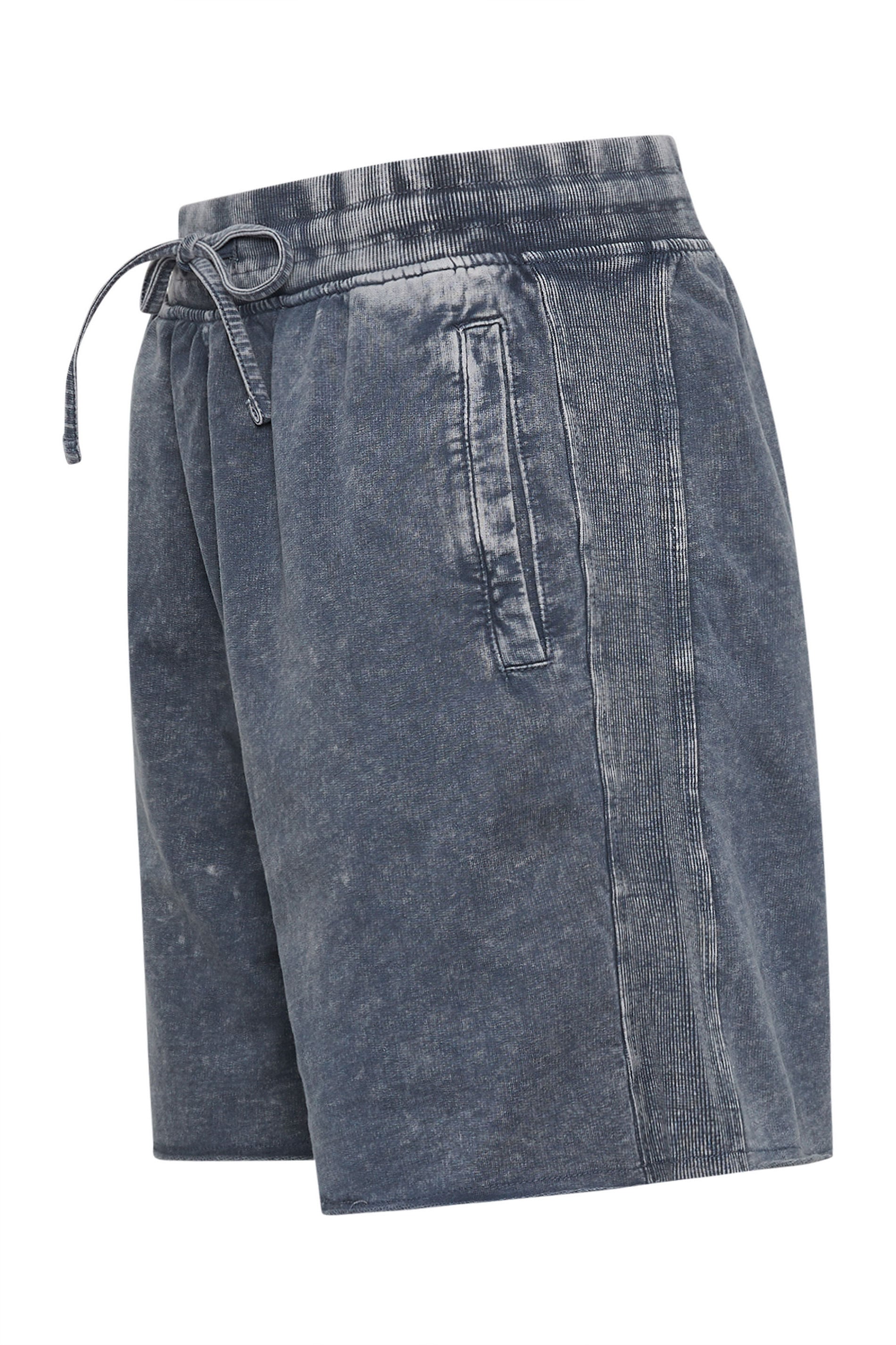 LTS Tall Women's Navy Blue Acid Wash Shorts | Long Tall Sally 6