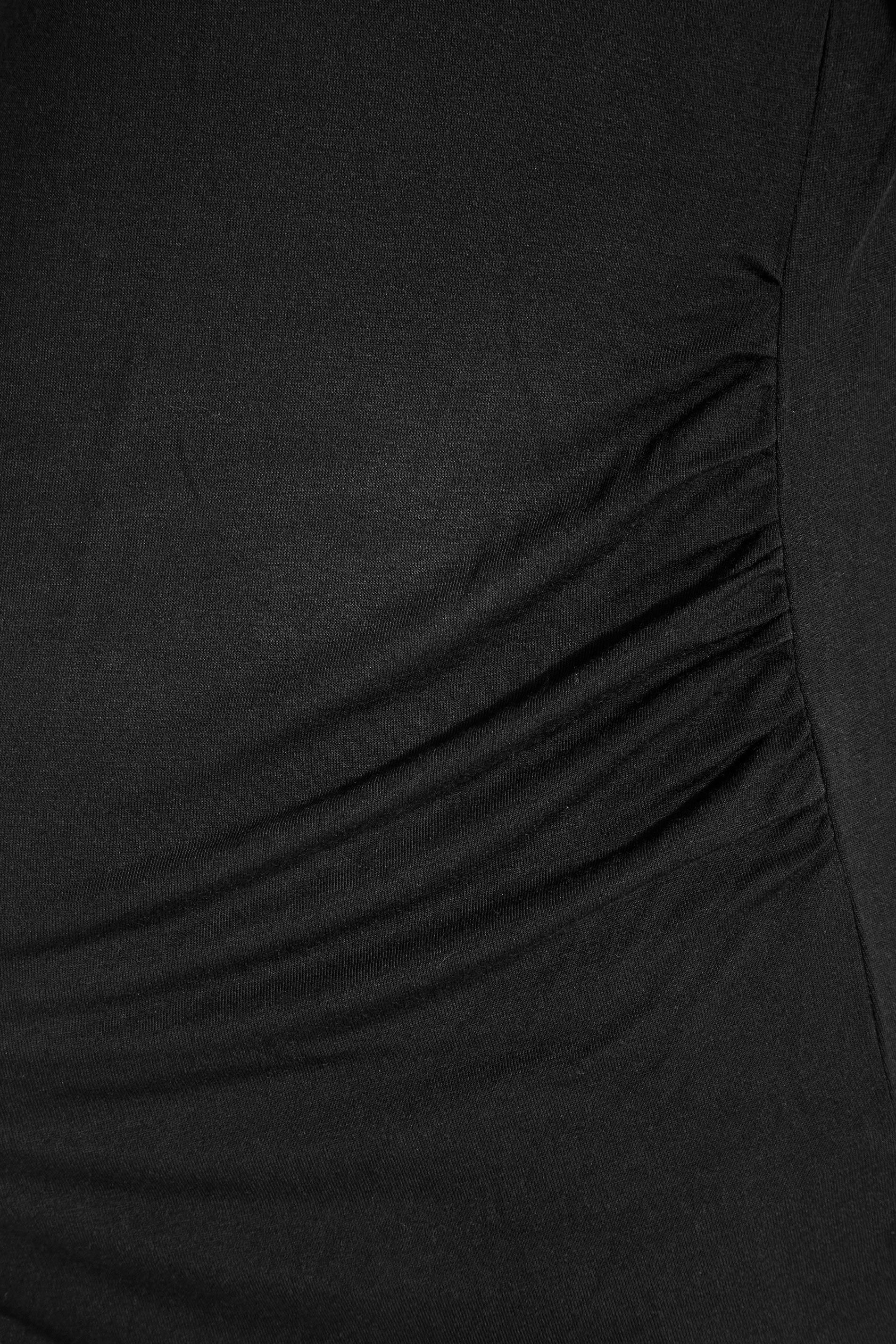 Grande taille  Vêtements de Grossesse Grande taille  Tops et t-shirts de grossesse | BUMP IT UP MATERNITY - T-Shirt Noir en Jersey - QA52675