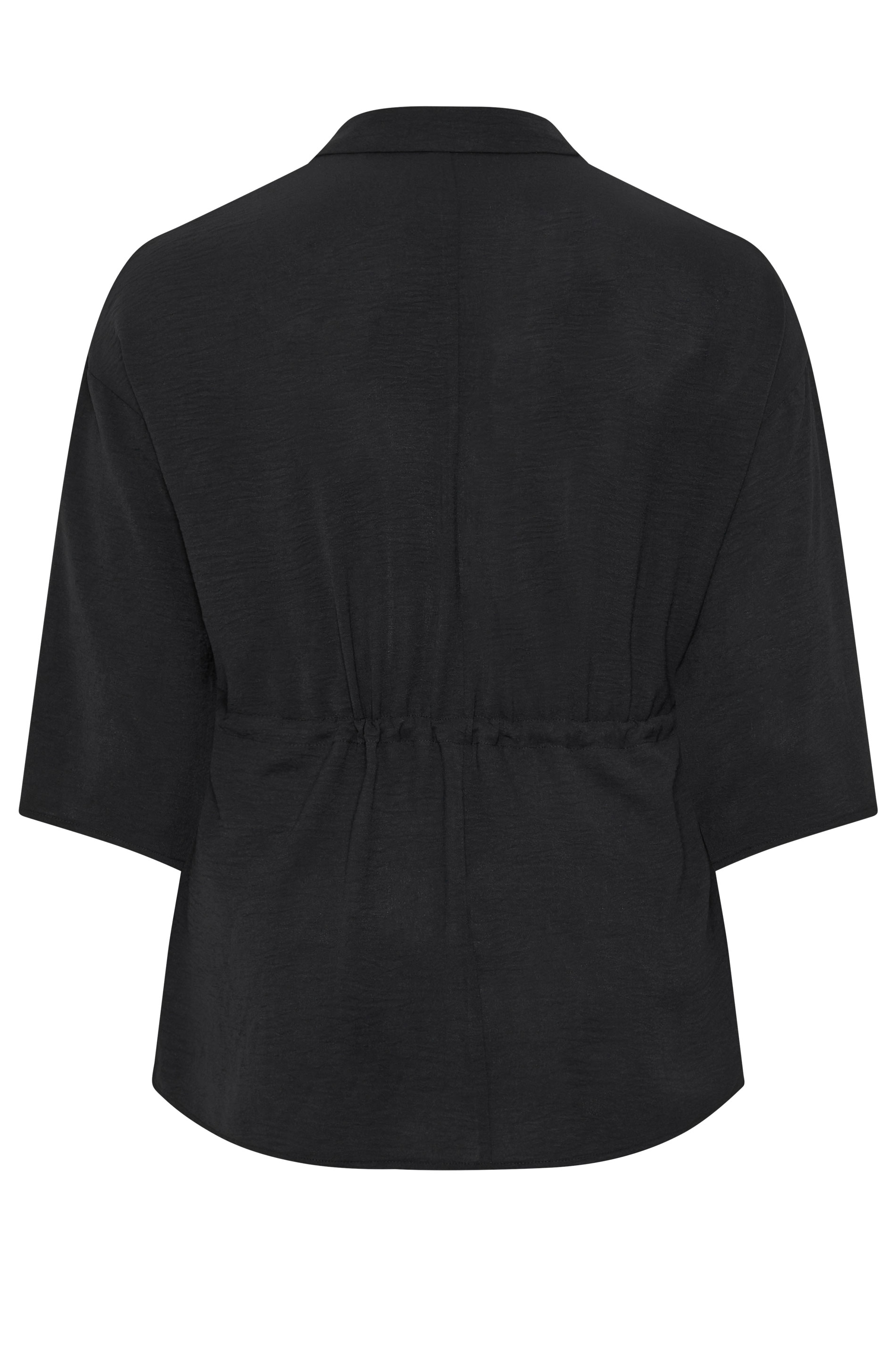 EVANS Plus Size Black Collared Shacket | Evans 7