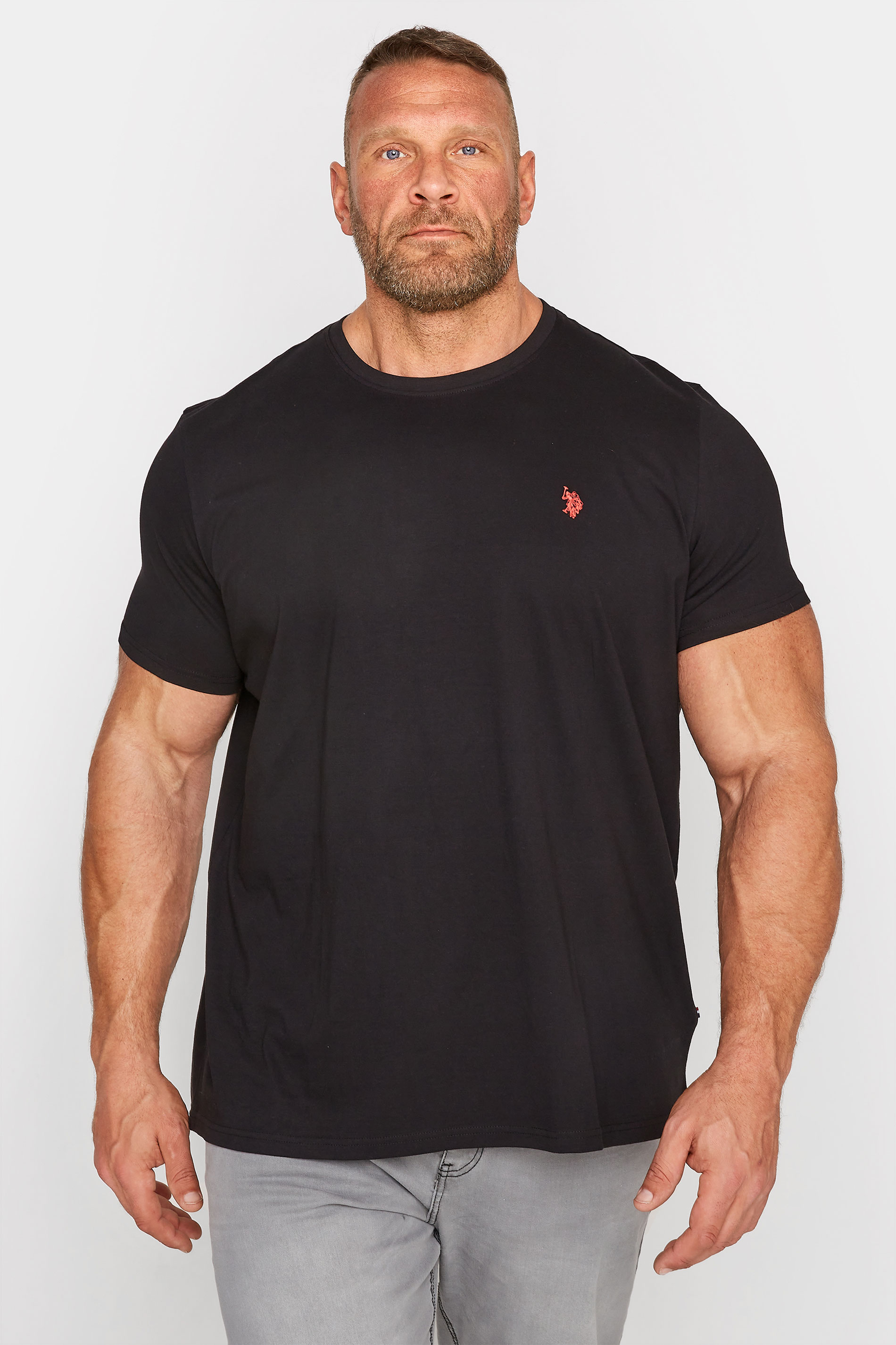 U.S. POLO ASSN. Big & Tall Black Core T-Shirt 1