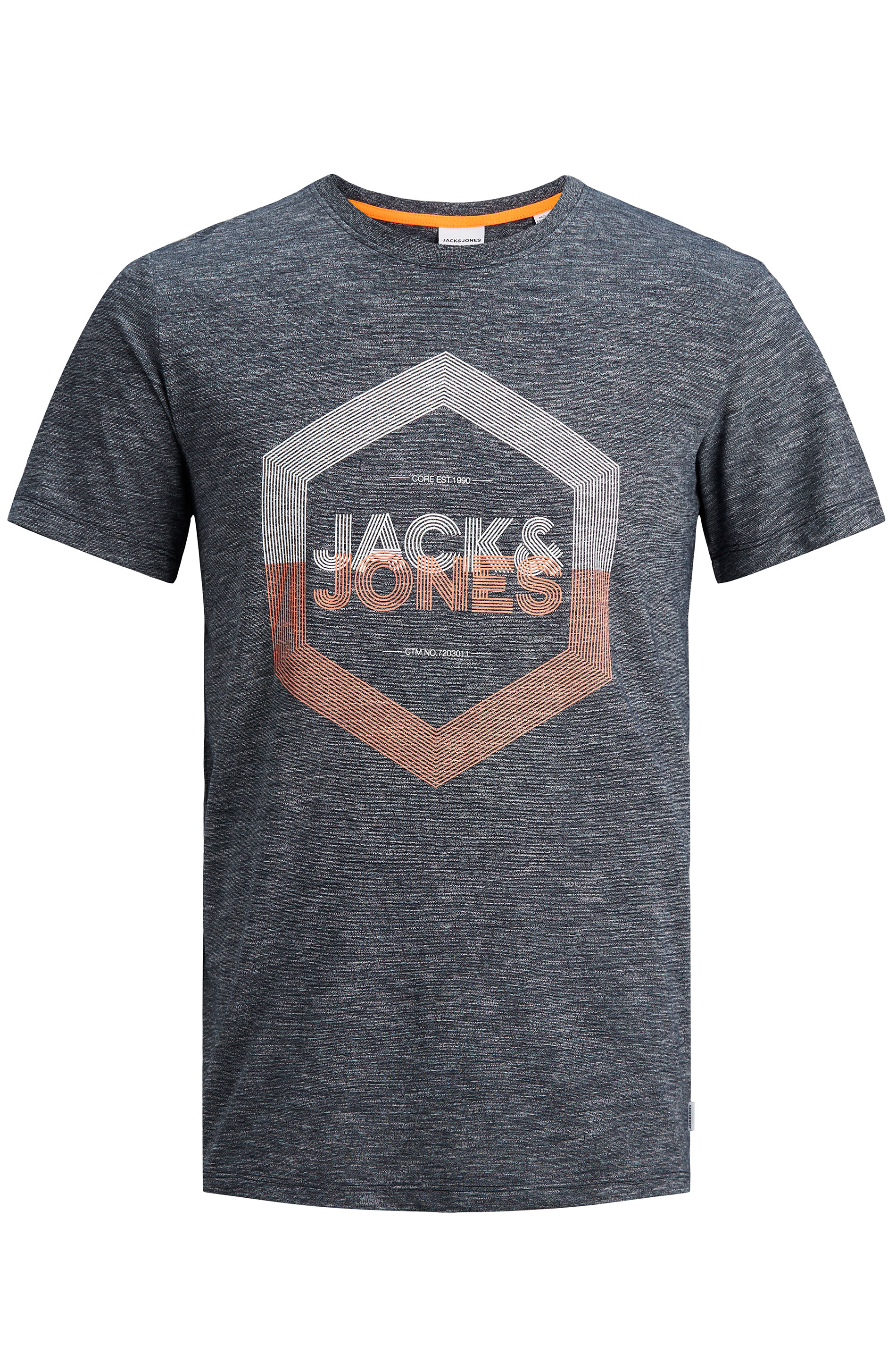 JACK & JONES Navy Delight T-Shirt_F.jpg