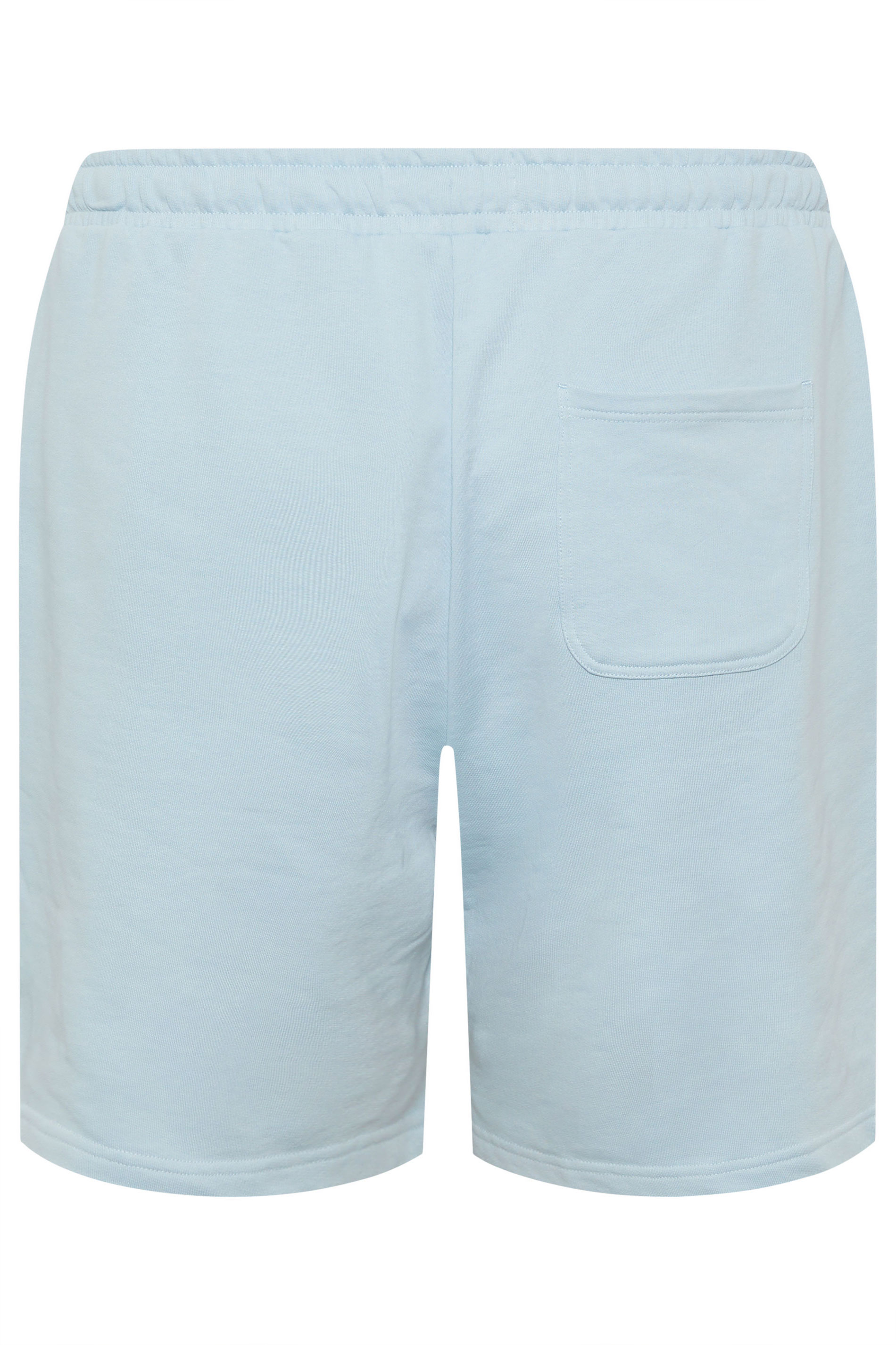 LYLE & SCOTT Big & Tall Opal Blue Jogger Shorts | BadRhino 4
