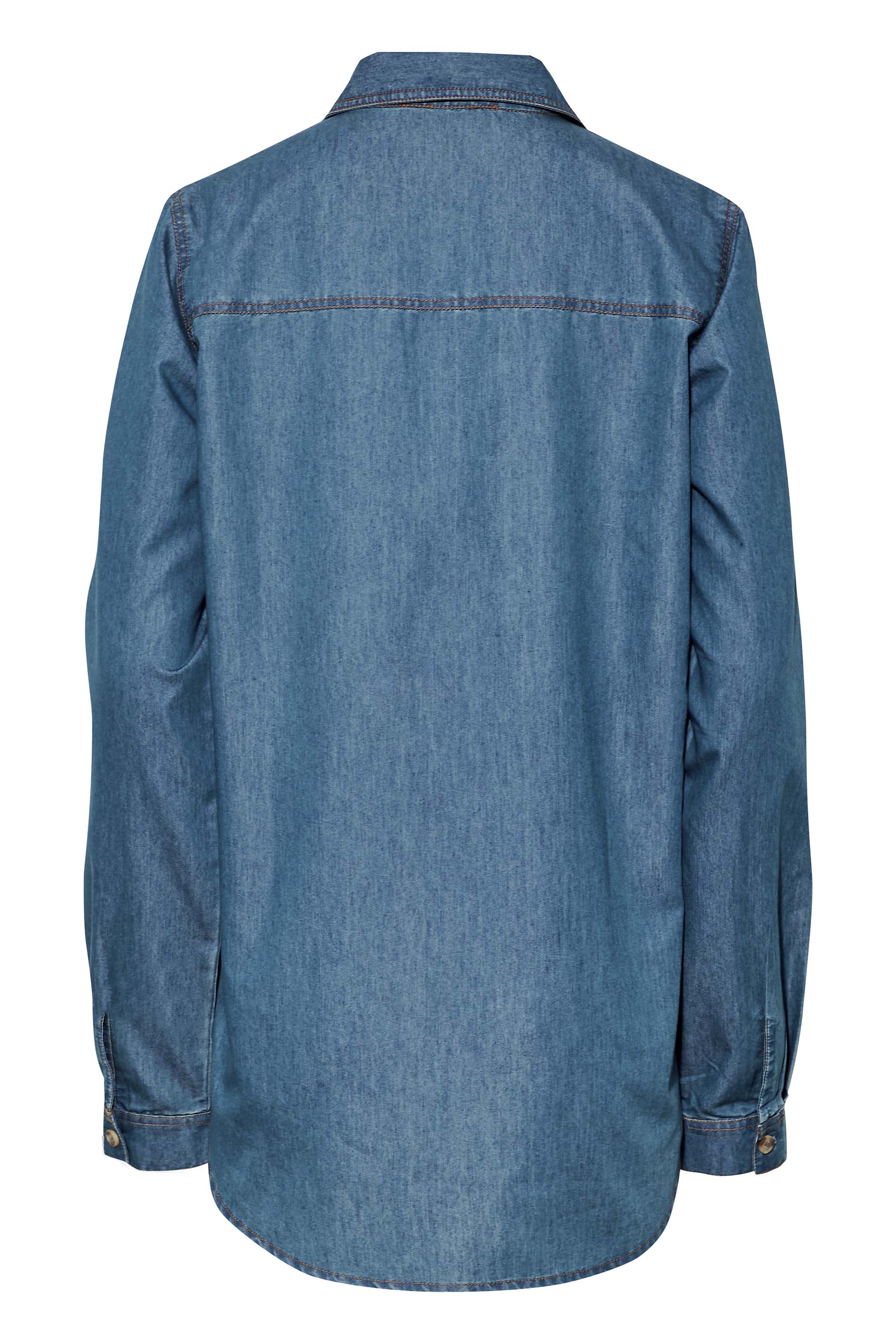 LTS Tall Women's Blue Western Denim Shirt | Long Tall Sally