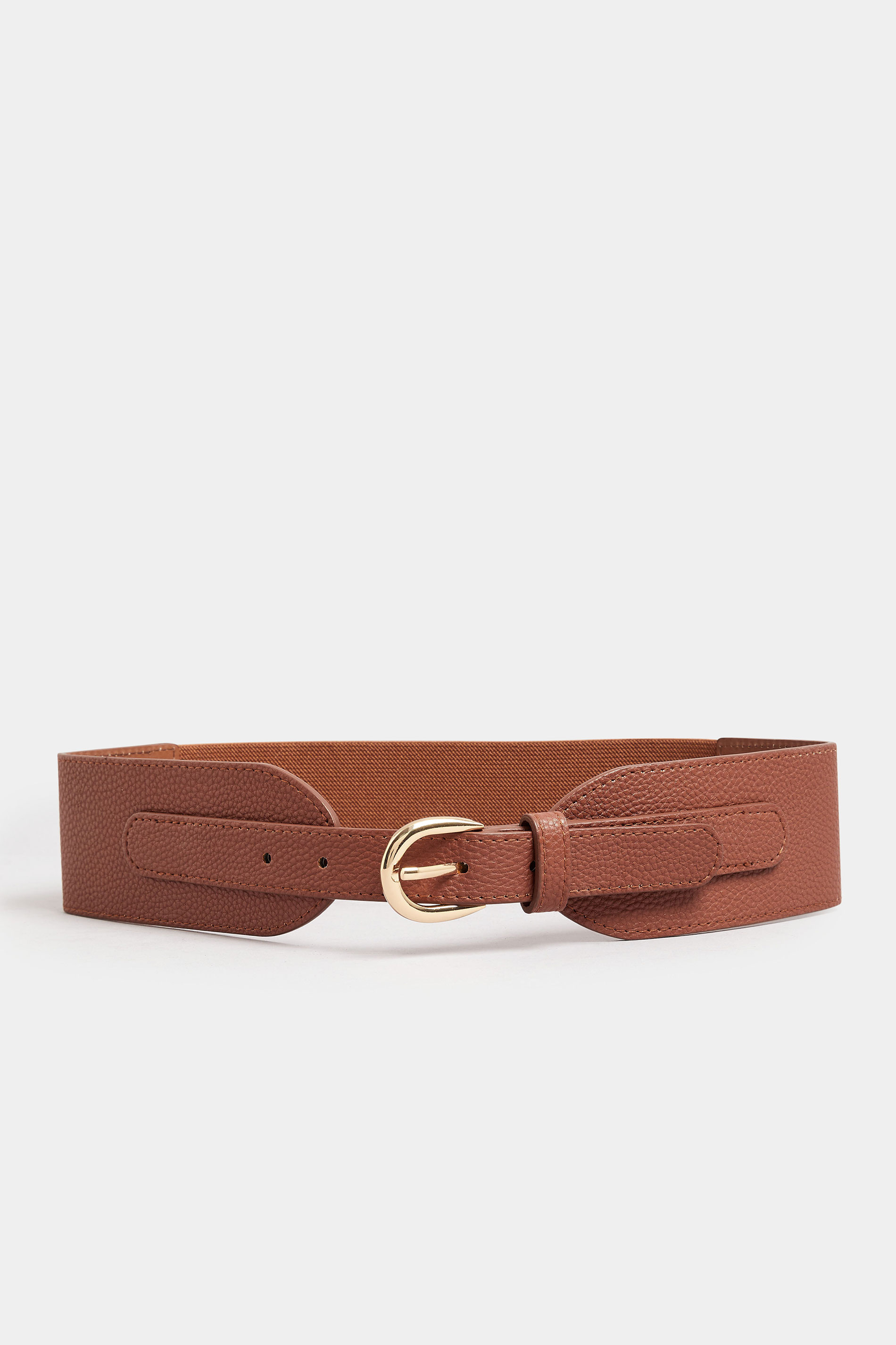 Tan Brown Wide Belt | Yours Clothing 2