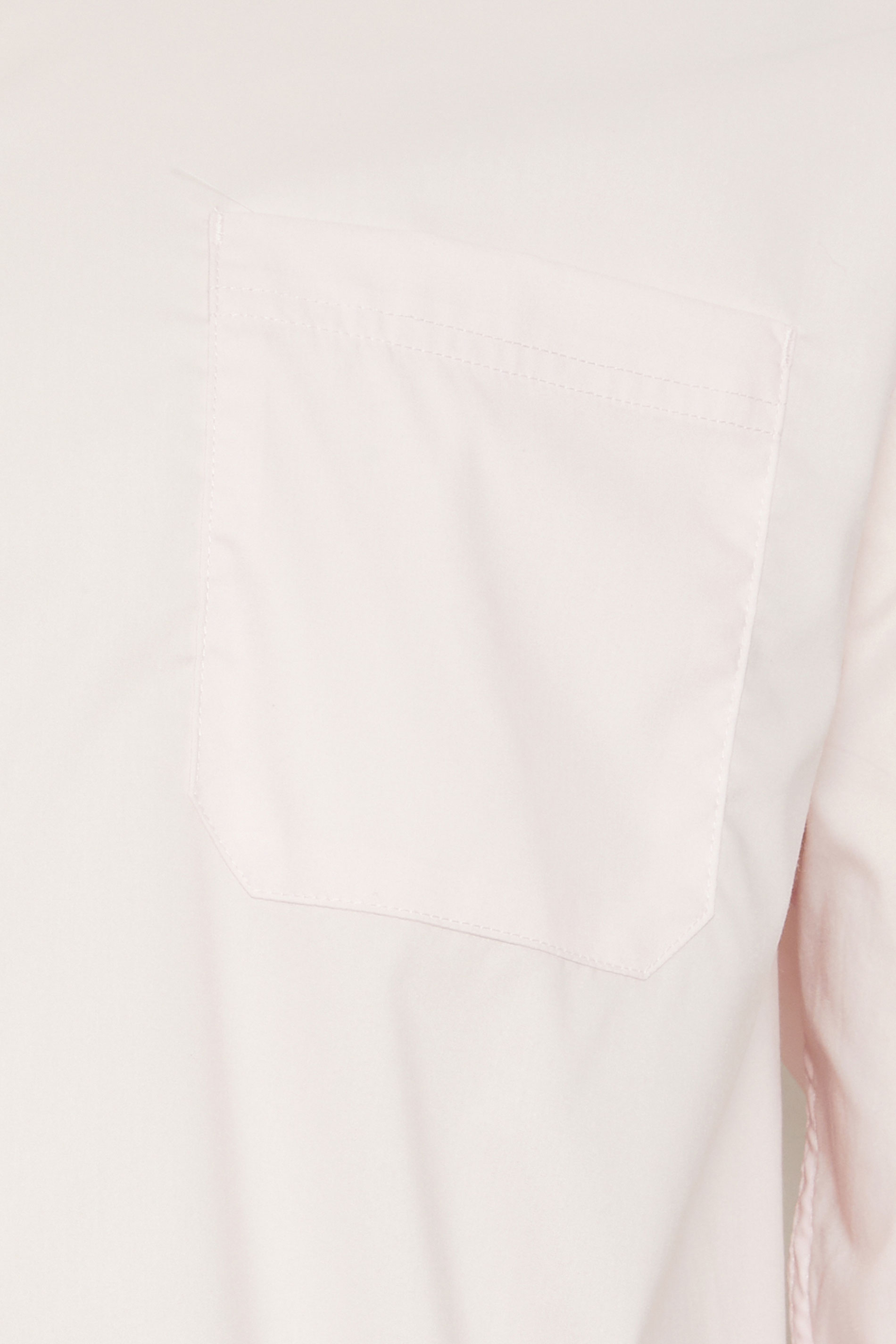 D555 Big & Tall Pink Long Sleeve Non Iron Stretch Shirt | BadRhino 5