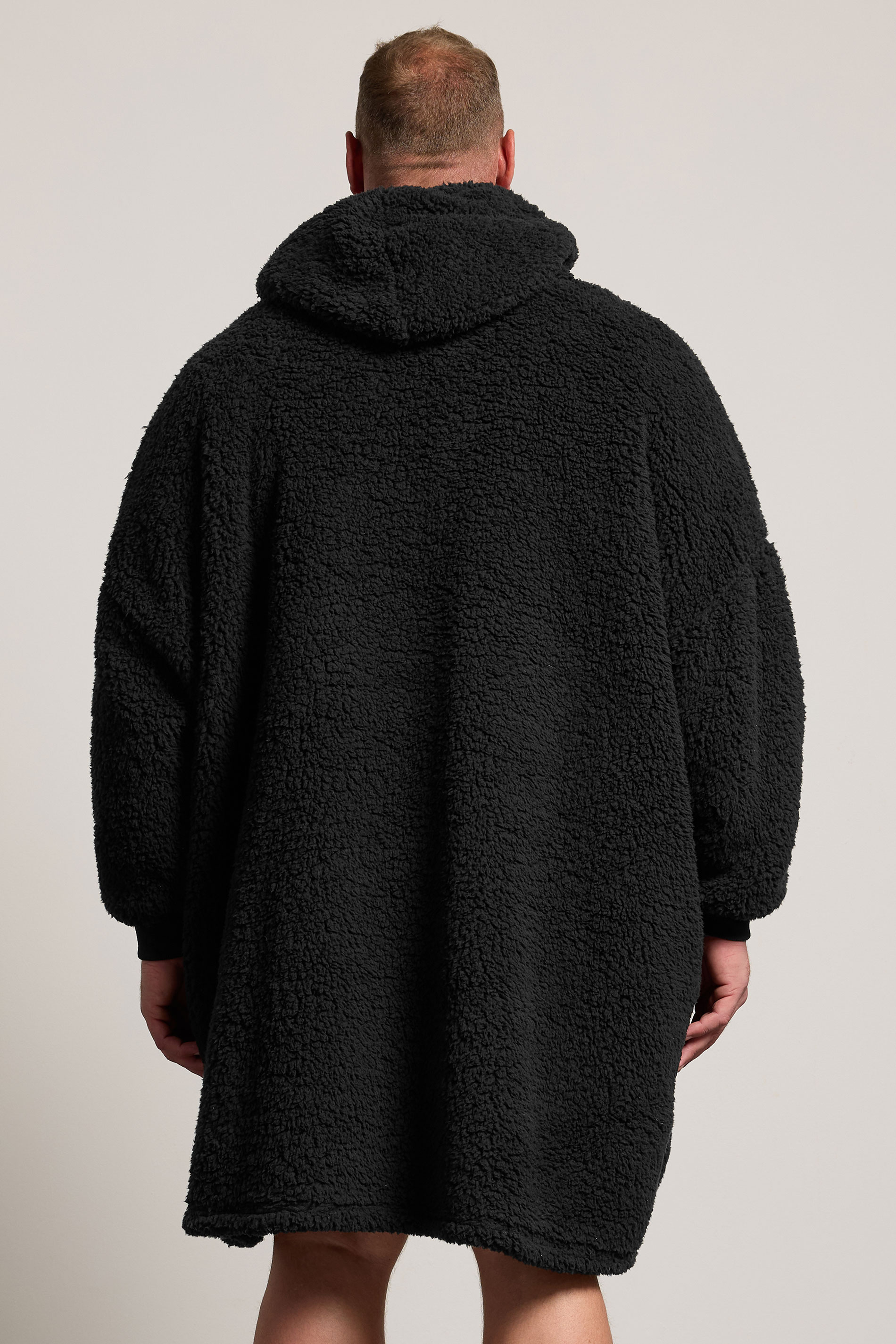 BadRhino Big & Tall Black Blanket Hoodie | BadRhino 2