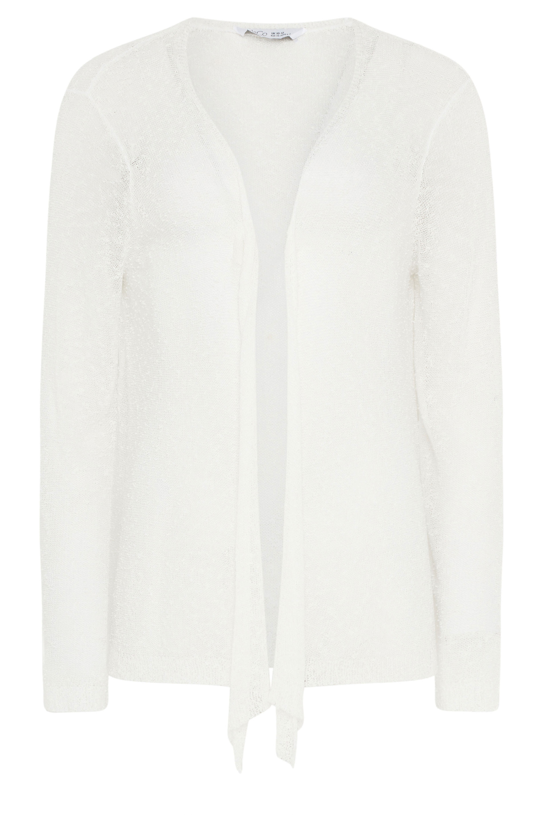M&Co White Textured Lightweight Cardigan | M&Co 5