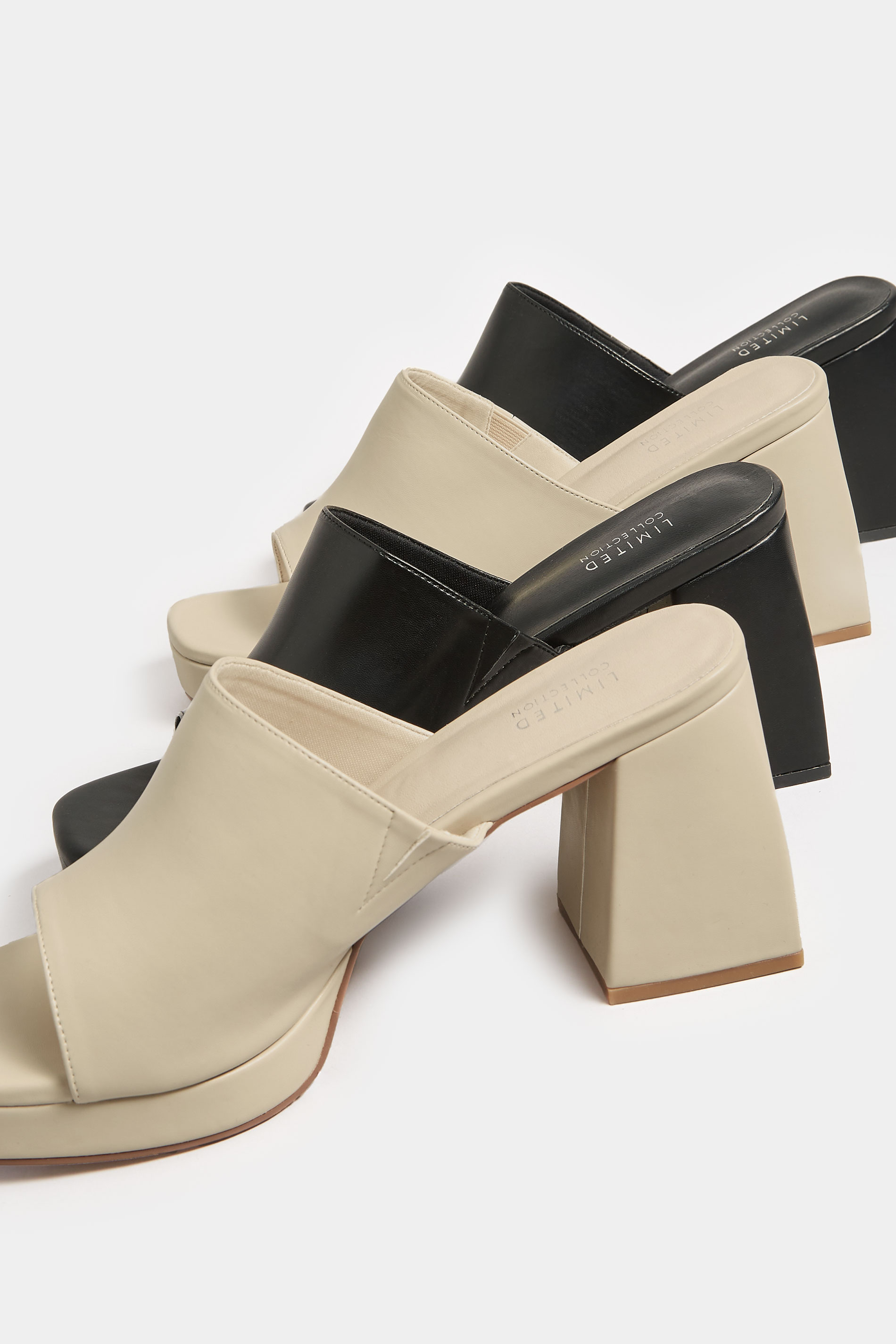 Cream Open-Toe Simona Kitten Heels For Women – Monrow Shoes