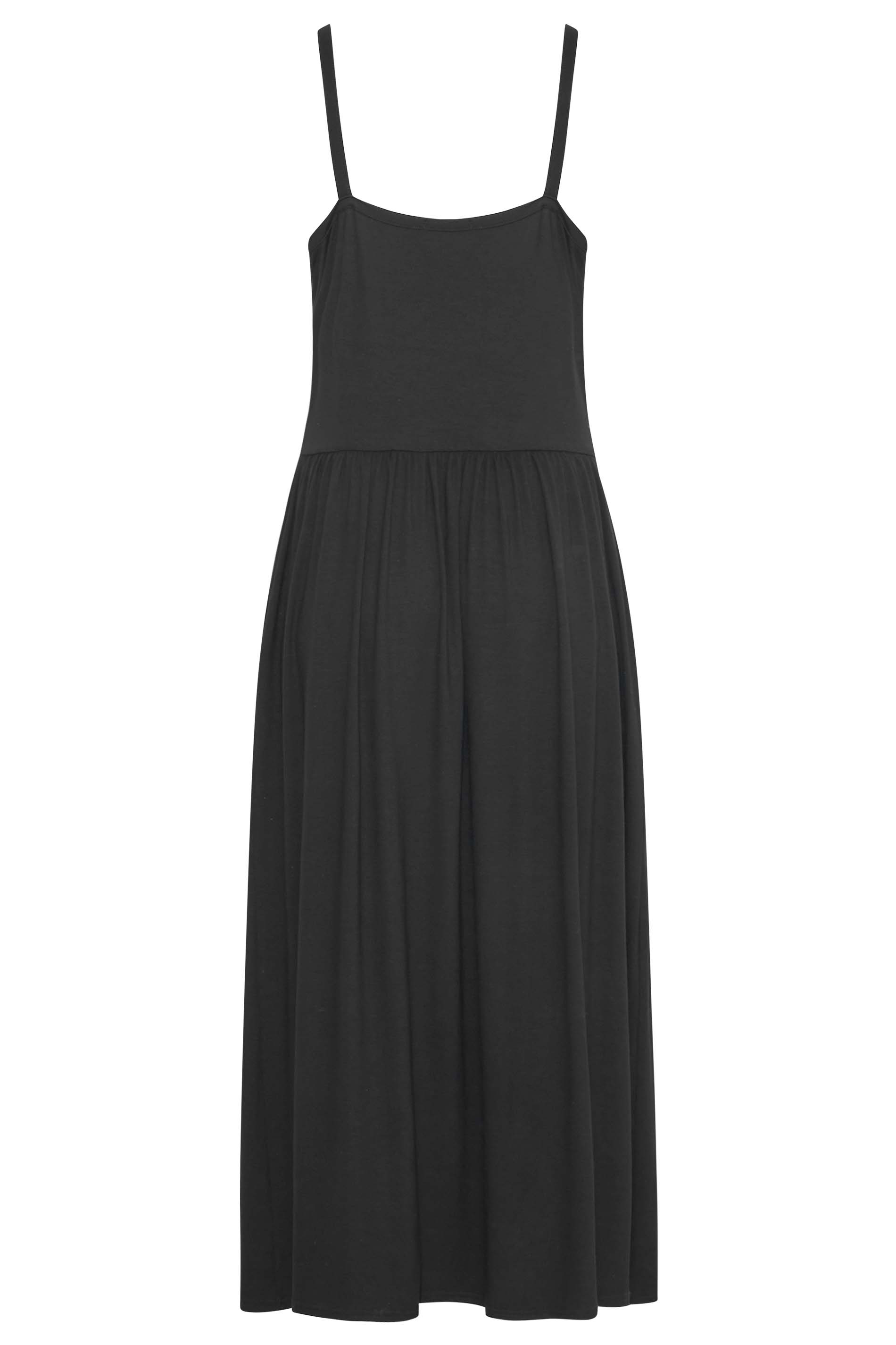 LTS Tall Women's Black Strappy Sundress | Long Tall Sally