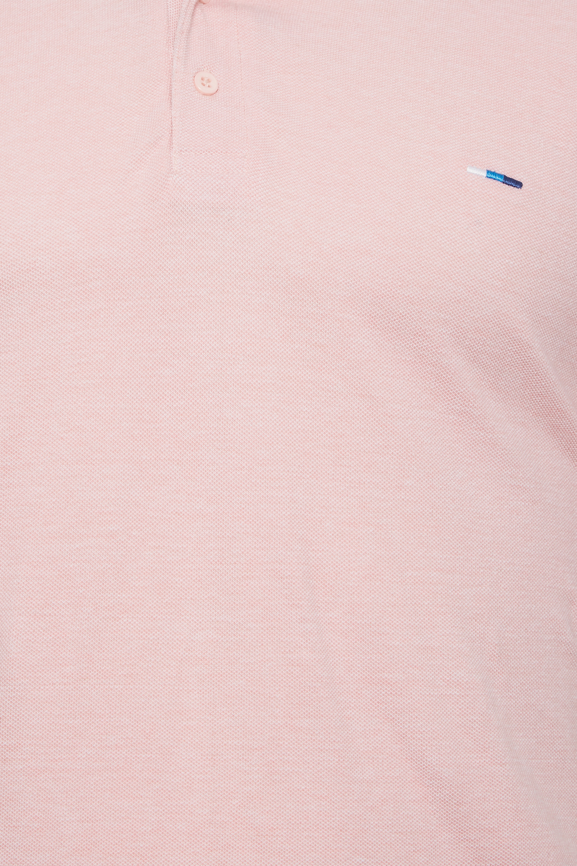 BadRhino Big & Tall Light Pink Birdseye Polo Shirt | BadRhino 2