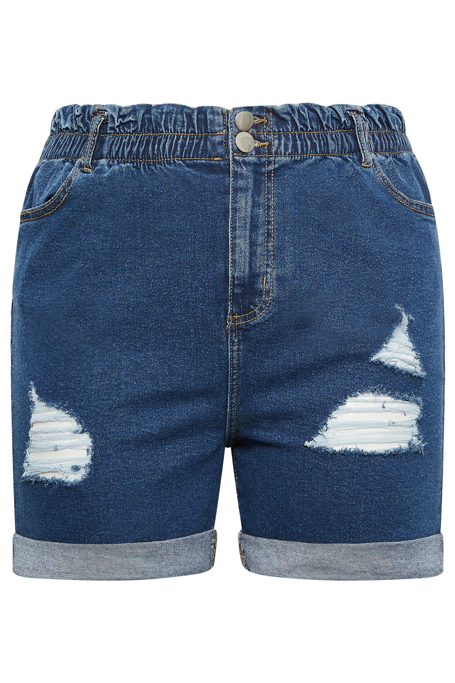 Light blue ripped sales jean shorts