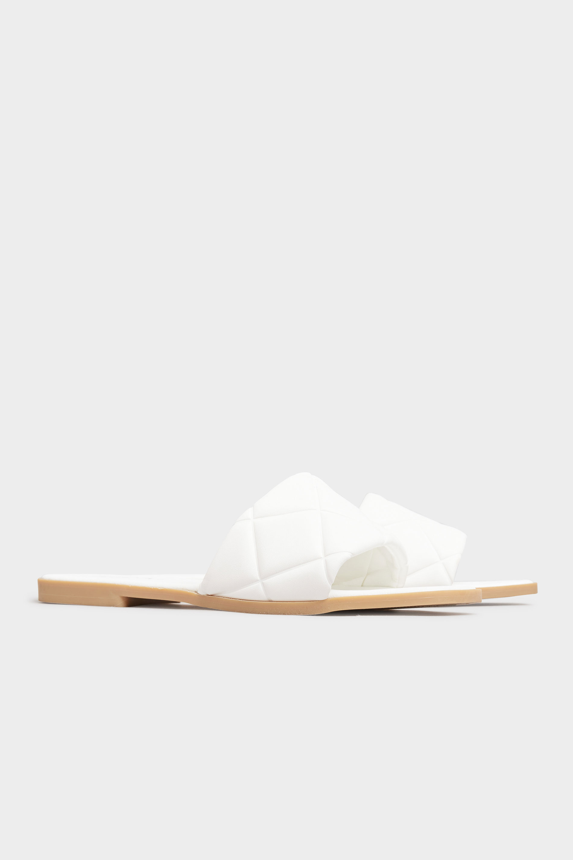 White Quilted Flat Mules in Regular Fit_C.jpg