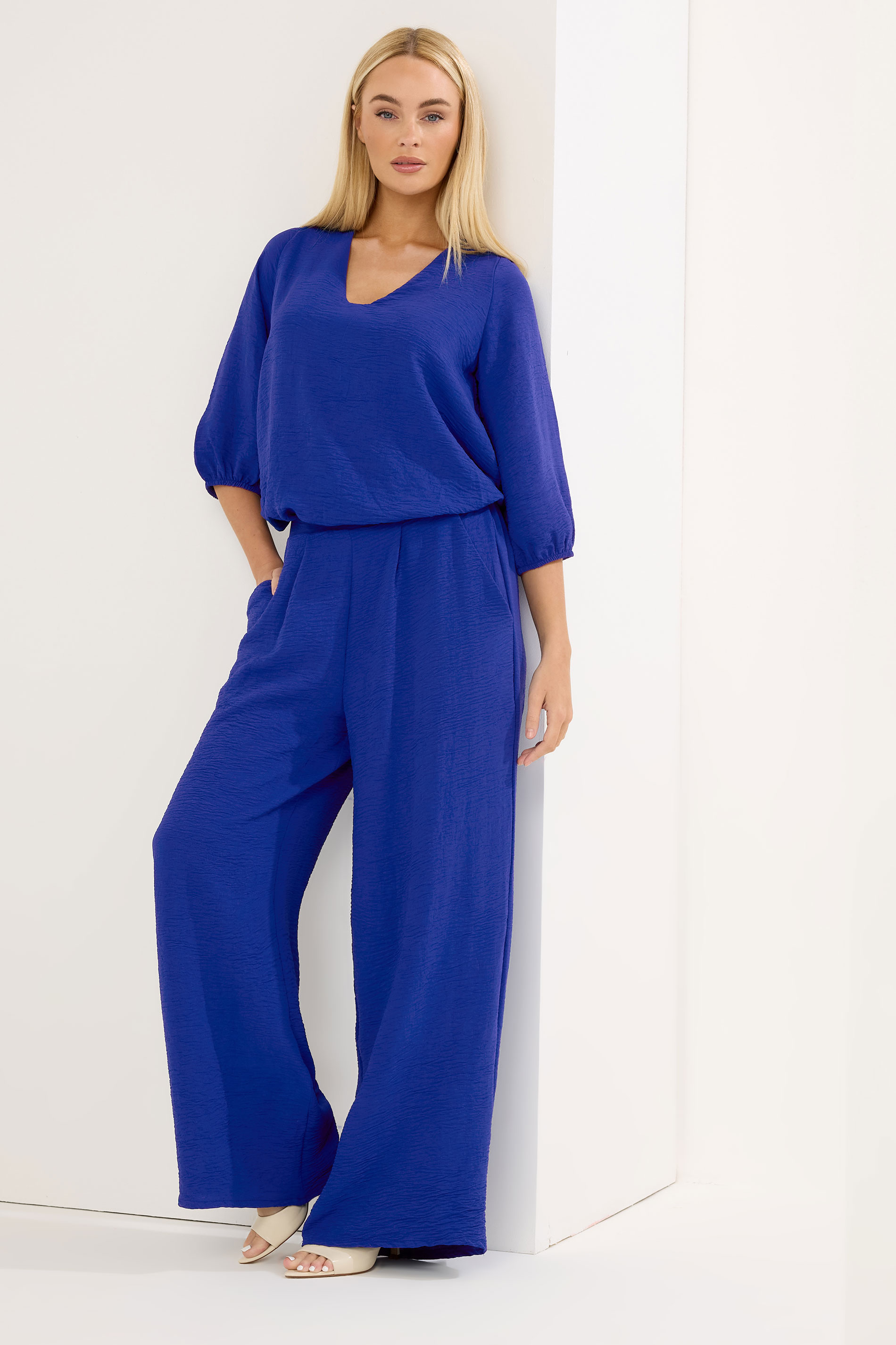 STAR Blue Bubble Hem Top | StarByJM 1