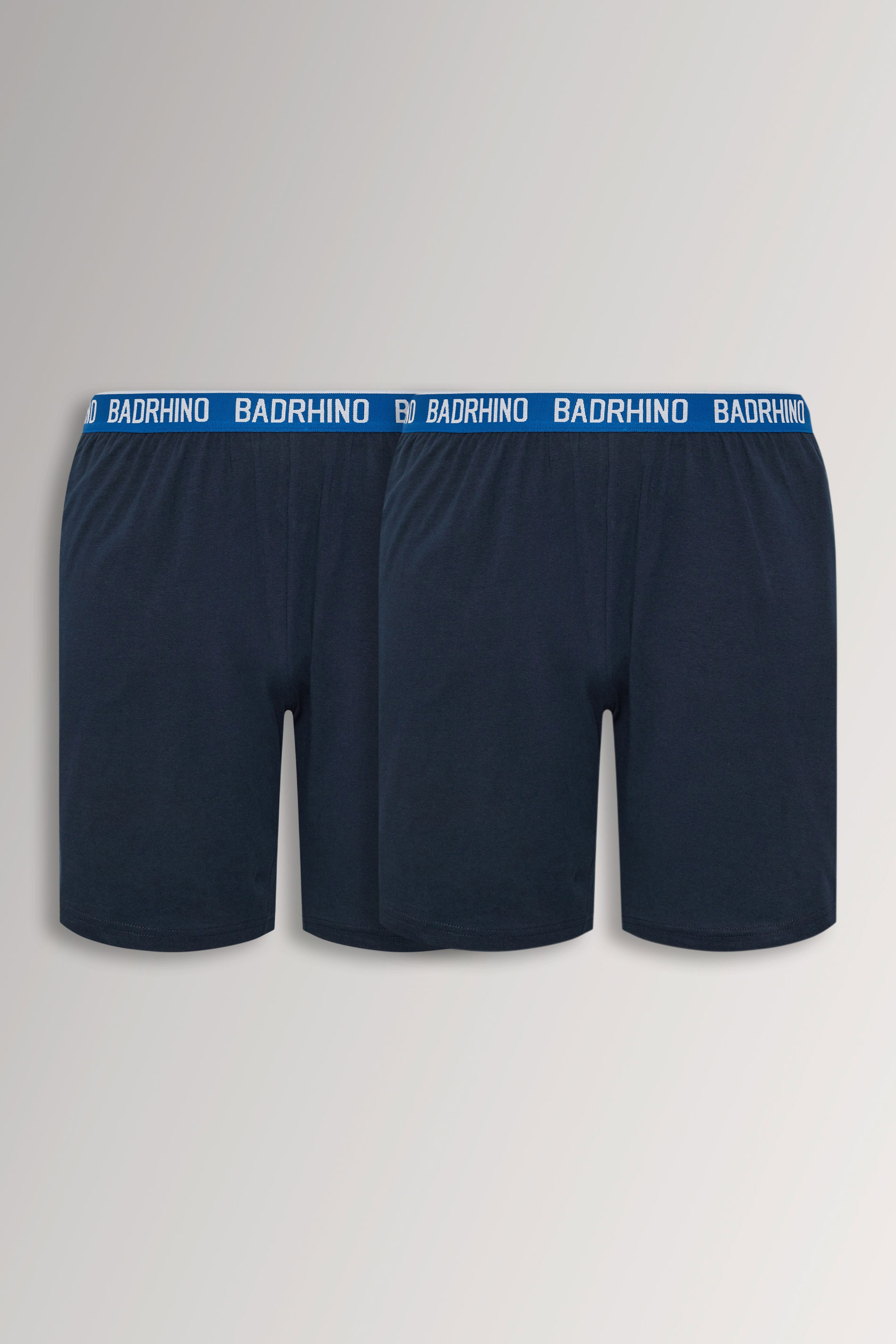 BadRhino 2 PACK Navy Blue Lounge Shorts | BadRhino 3