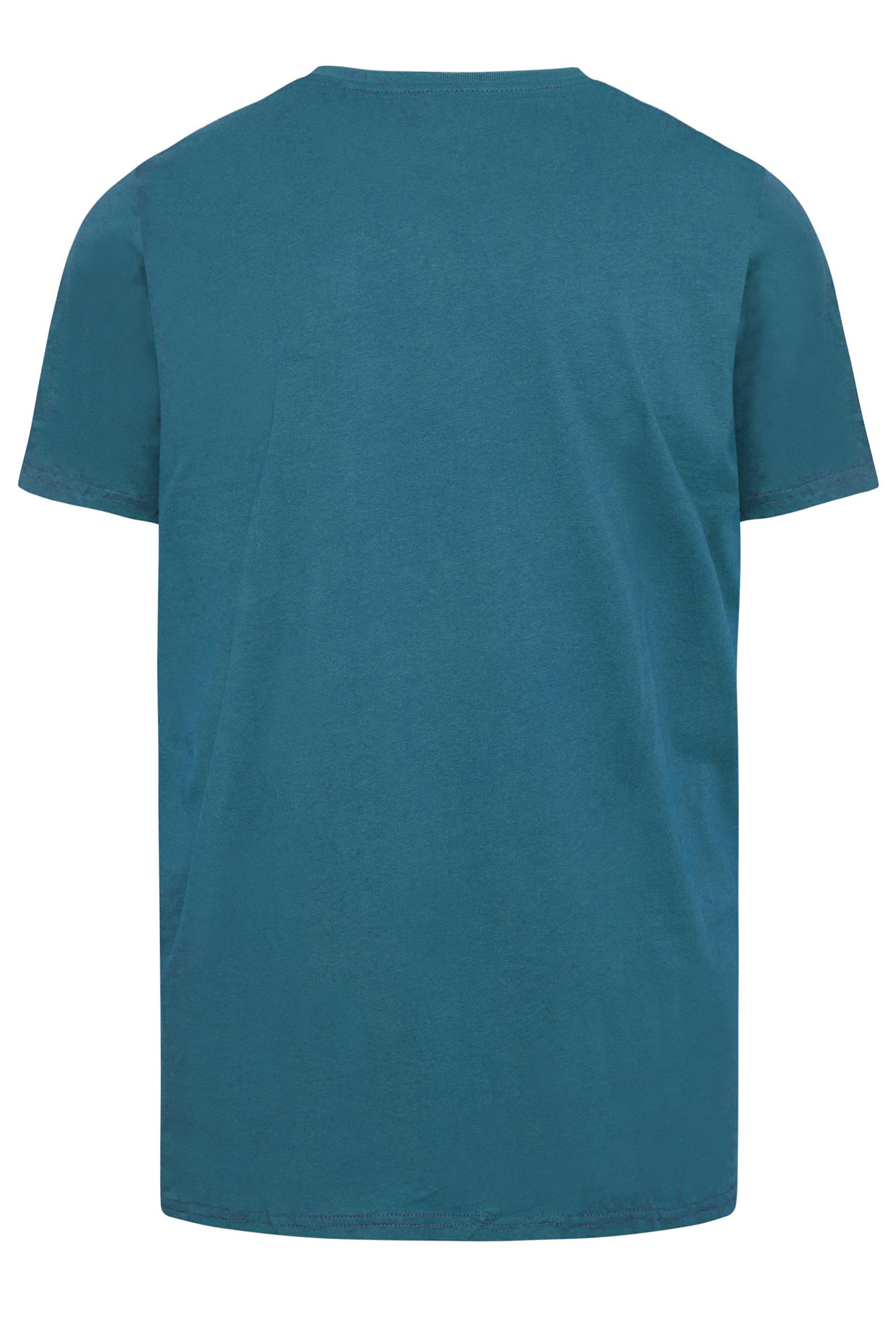 BadRhino For Less Ocean Blue T-Shirt | BadRhino 3