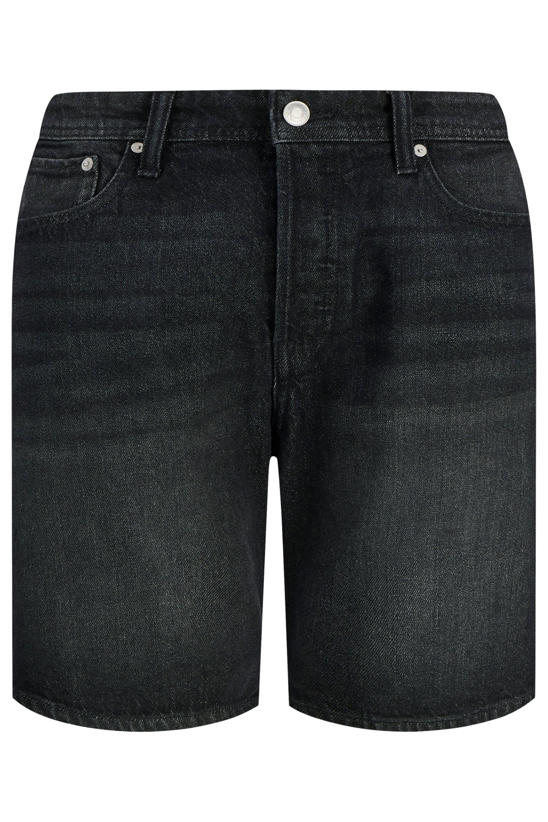 JACK & JONES Big & Tall Grey Denim Shorts | BadRhino 2