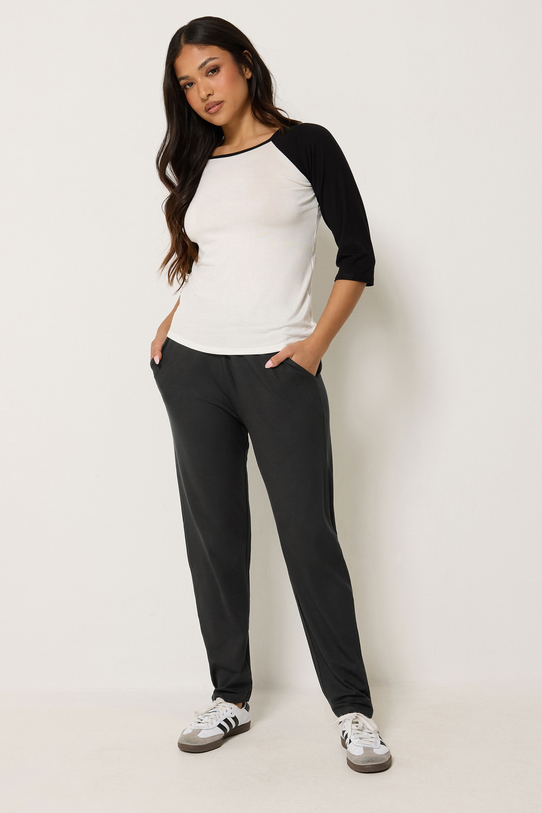 PixieGirl Petite Women's Black Harem Trousers | PixieGirl 3
