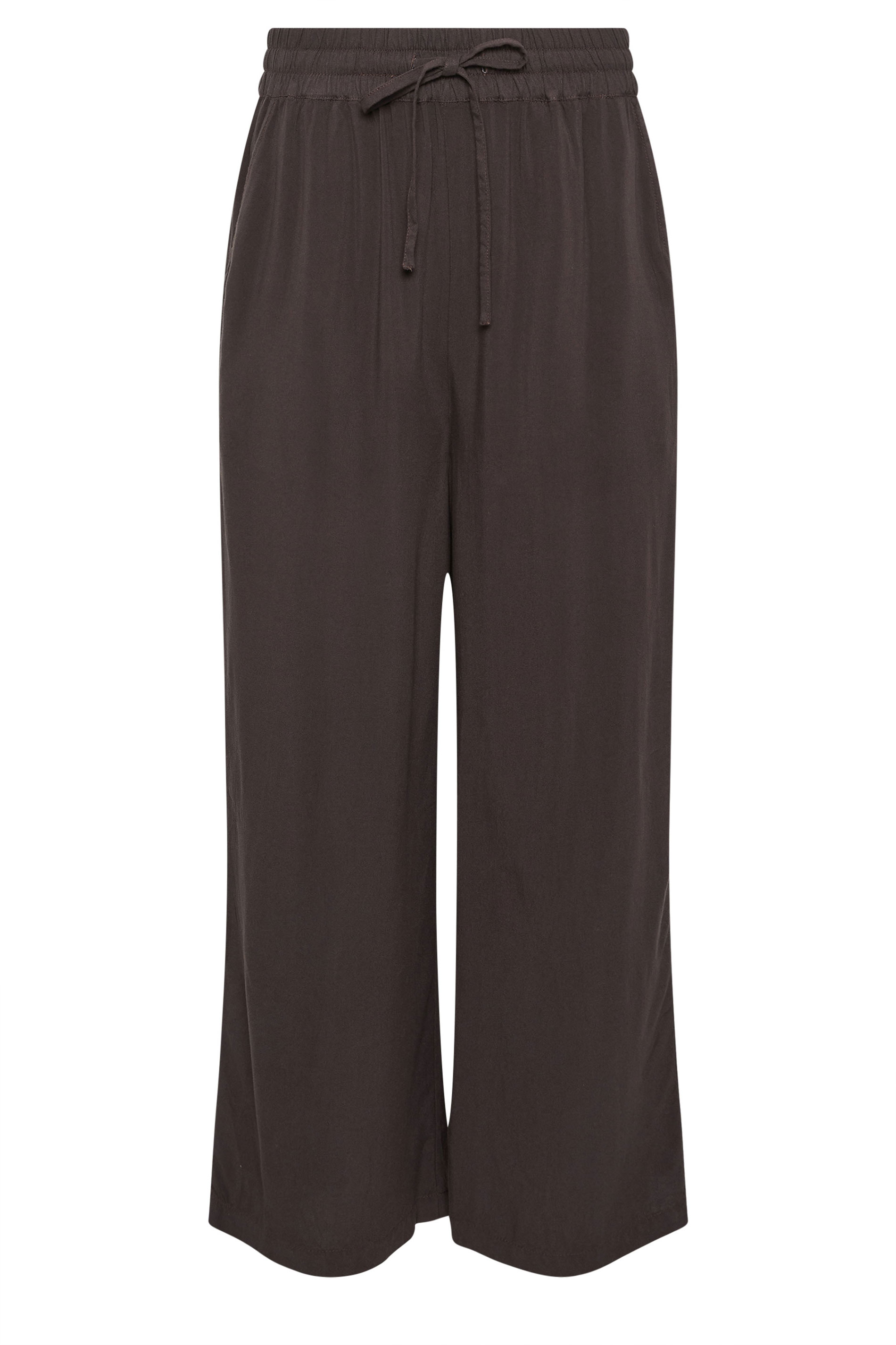 M&Co Chocolate Wide Leg Brown Culottes 5