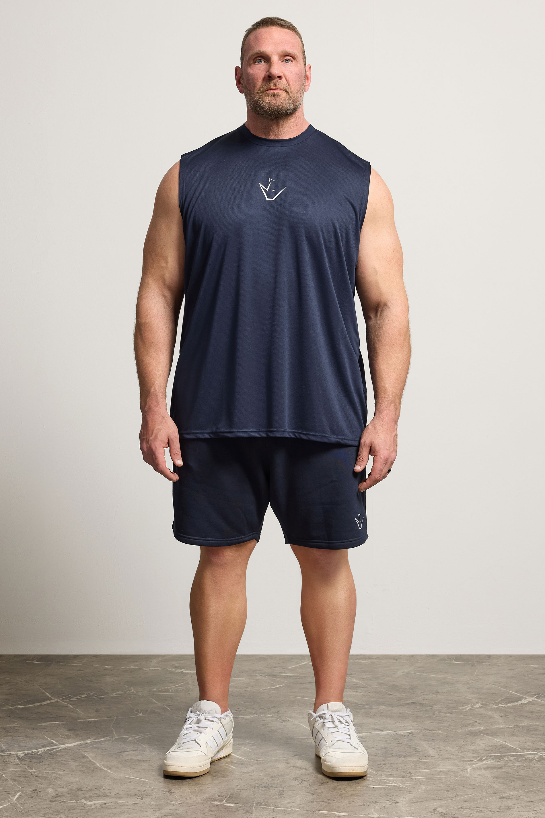 IronRhino Big & Tall Navy Blue Performance Vest | BadRhino 1