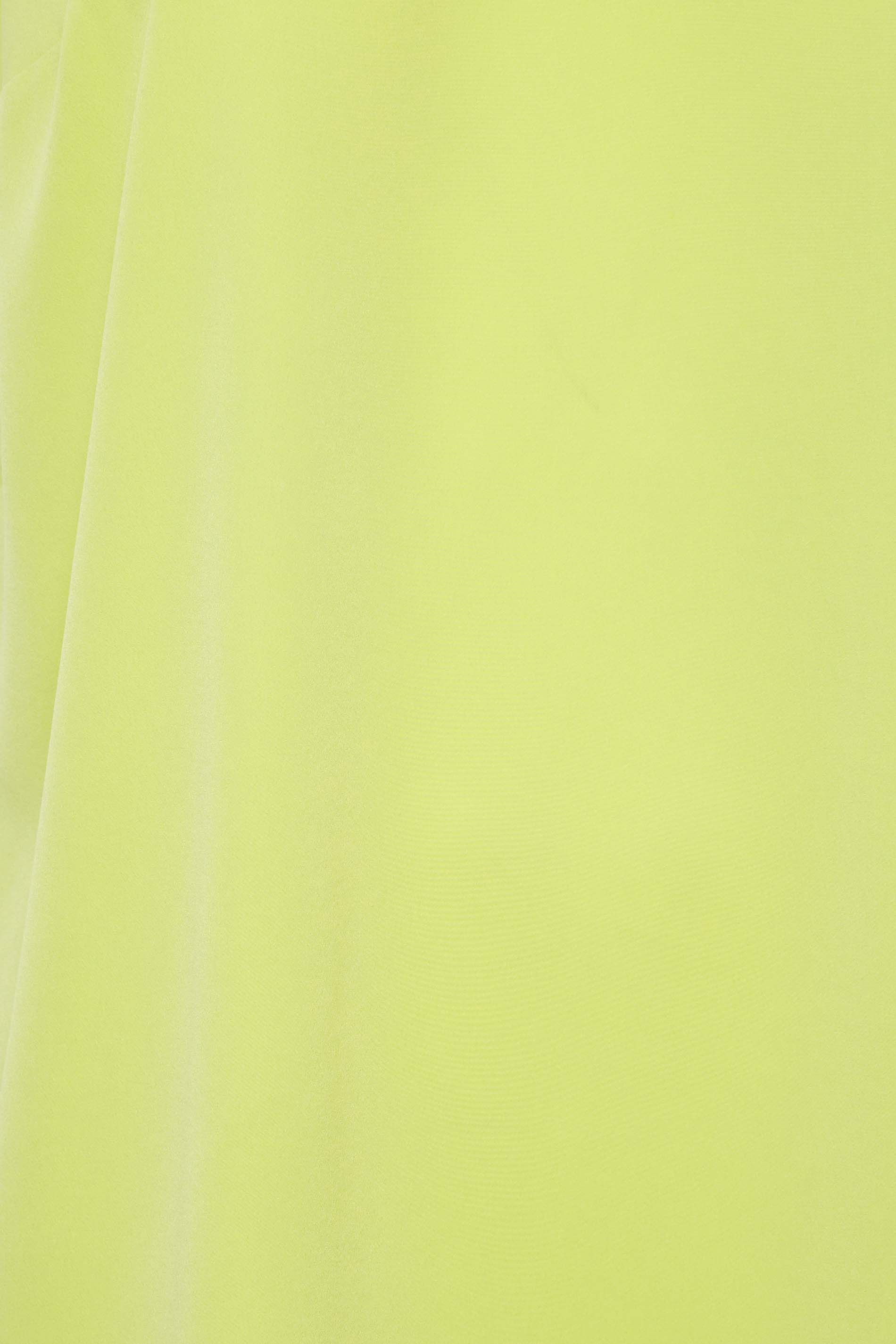 YOURS Curve Plus Size Lime Green Ribbed Swing Cami Vest Top